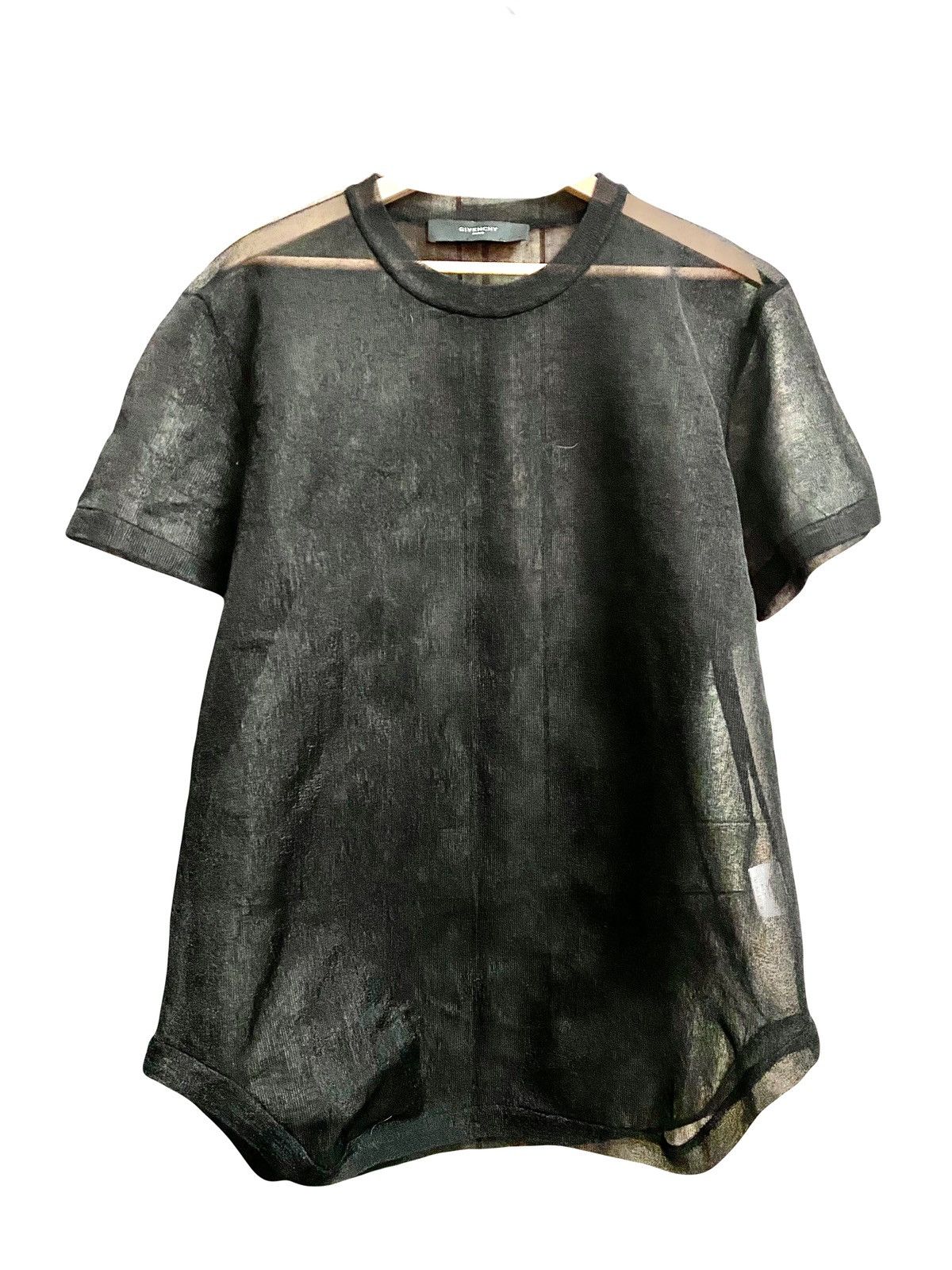 Givenchy givenchy tisci pre fall 2014 sheer neoprene t-shirt Size US M / EU 48-50 / 2 - 1 Thumbnail