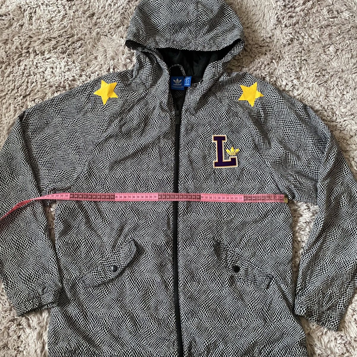 Adidas Adidas Vintage Y2K Lakers Zip Up Windbreaker Jacket Size M / US 6-8 / IT 42-44 - 18 Thumbnail