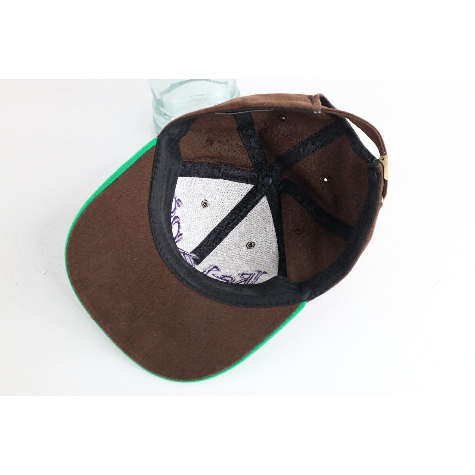 Vintage Vintage 90s Ireland Gaelic Knit Adjustable Hat Size ONE SIZE - 7 Thumbnail