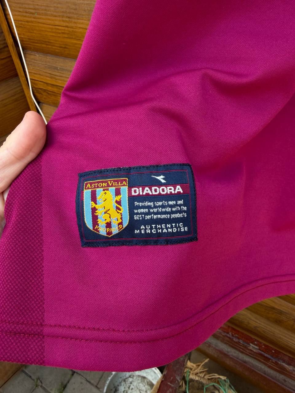 Diadora Aston Villa 2000-2001 Diadora Vintage Soccer Jersey XL Size US XL / EU 56 / 4 - 4 Thumbnail