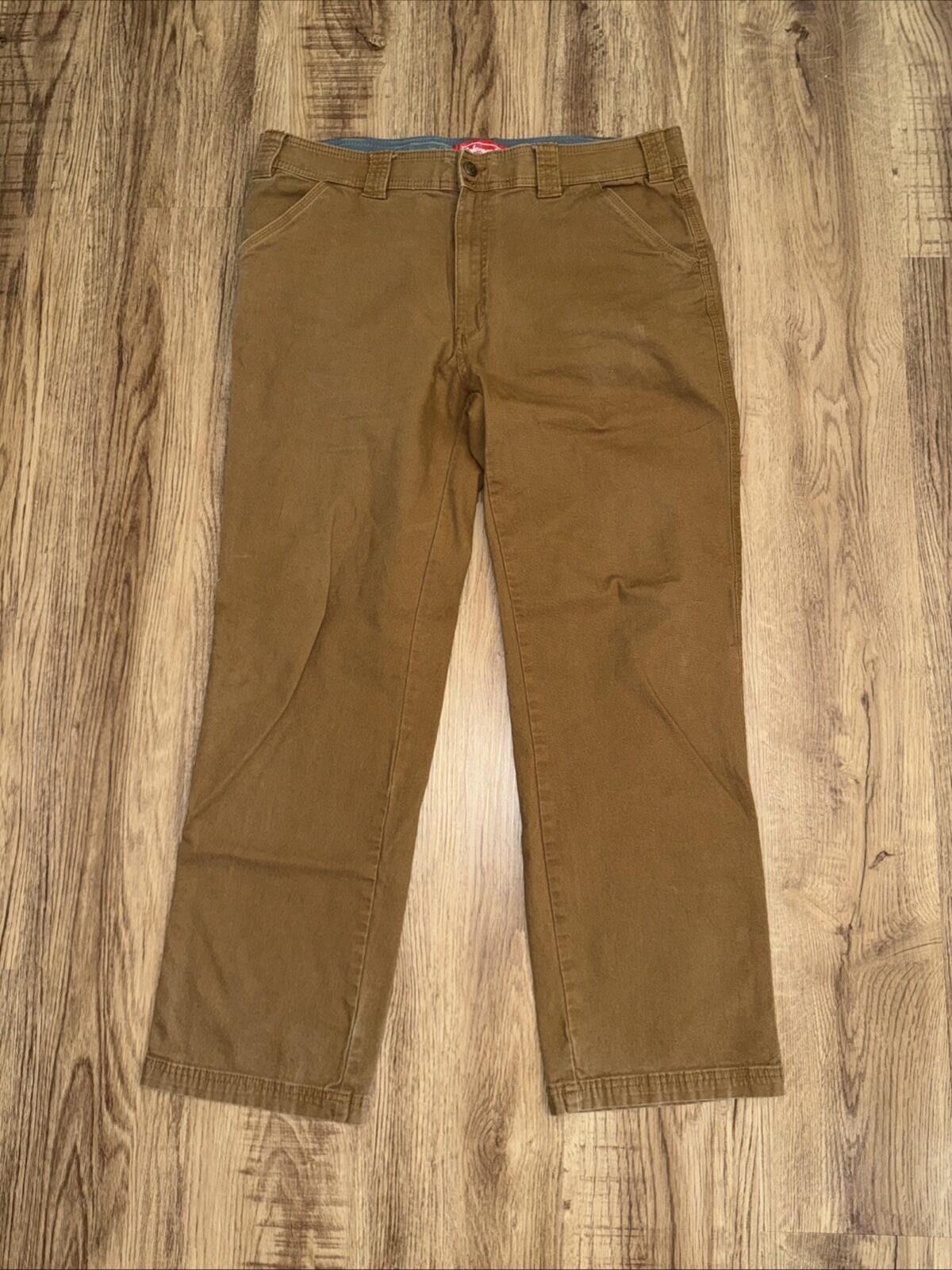Coleman Coleman Durable Canvas Resistant Utility Pants Dark Khaki Size US 36 / EU 52 - 2 Thumbnail