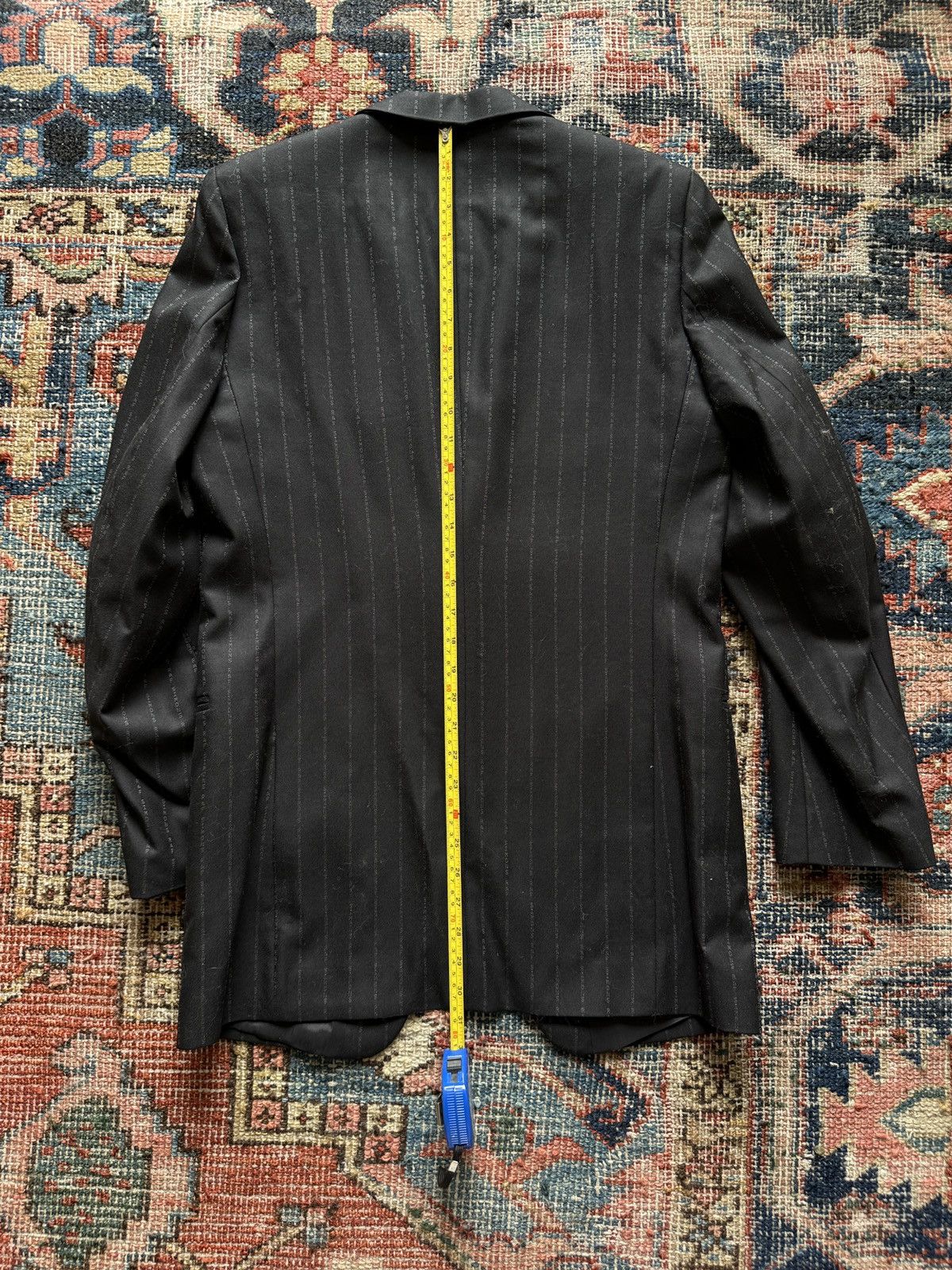 Raf Simons Pinstripe Limited Edition Suit Size 46R - 20 Thumbnail