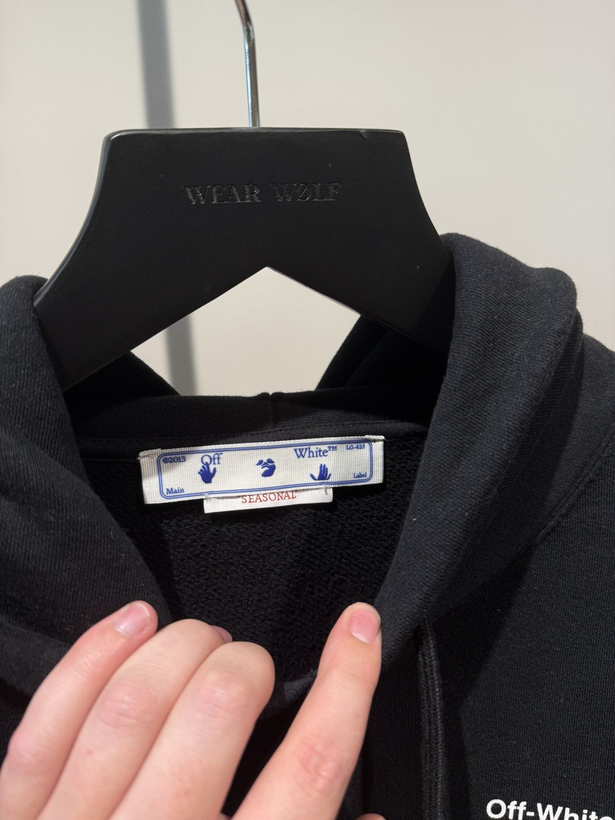 Off-White BNWT Off-White Chain Arrow Hoodie Size US M / EU 48-50 / 2 - 5 Thumbnail