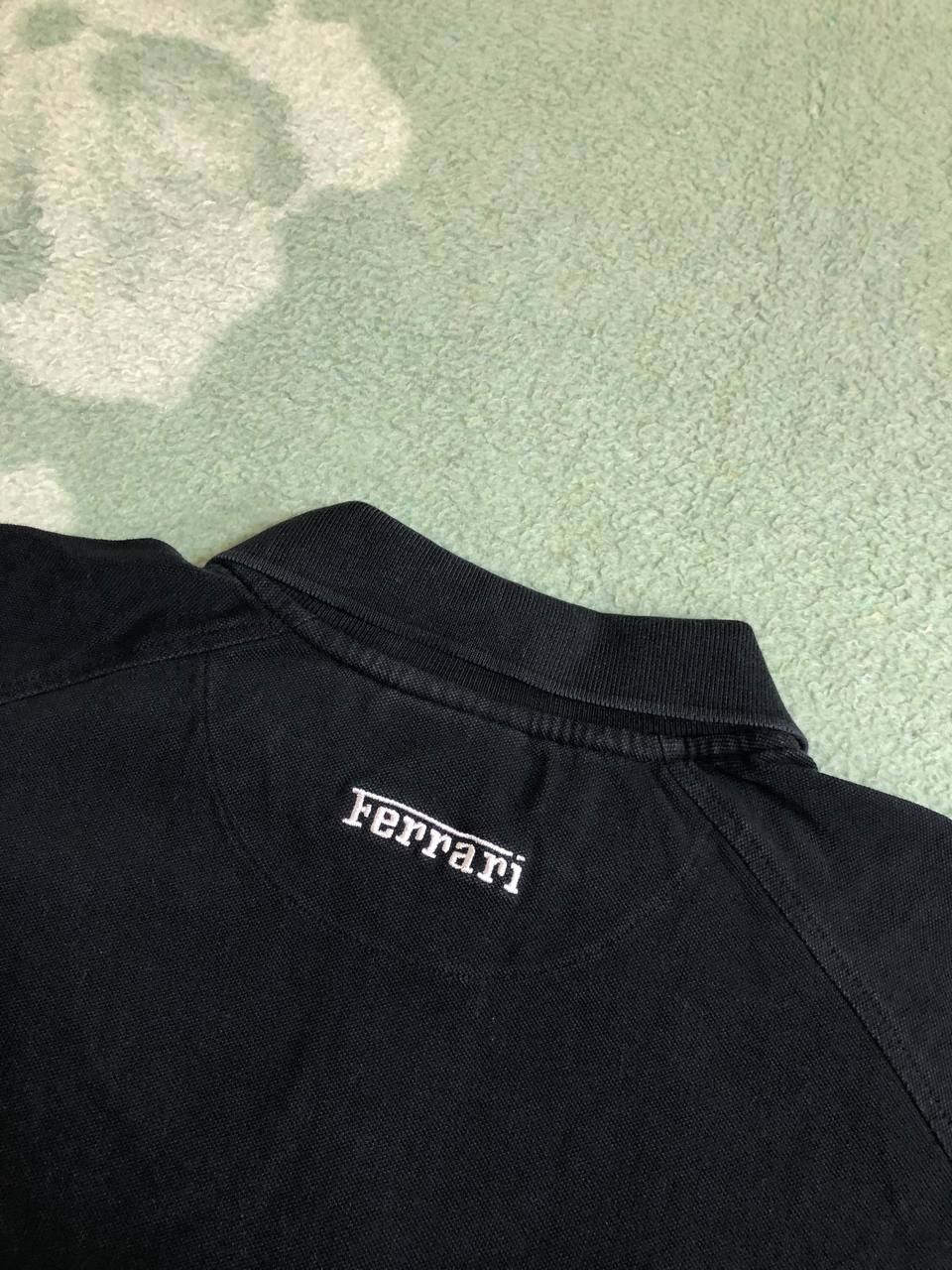 Ferrari Ferrari 1998 Vintage Polo T-Shirt Official Licensed Black Size US L / EU 52-54 / 3 - 6 Thumbnail