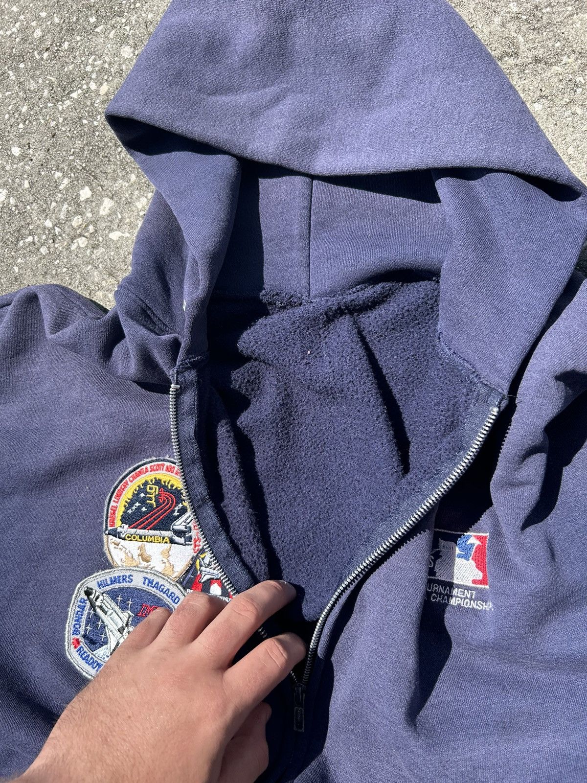Other 1/1 Your World space launch patches patchwork hoodie Size US XXL / EU 58 / 5 - 4 Thumbnail