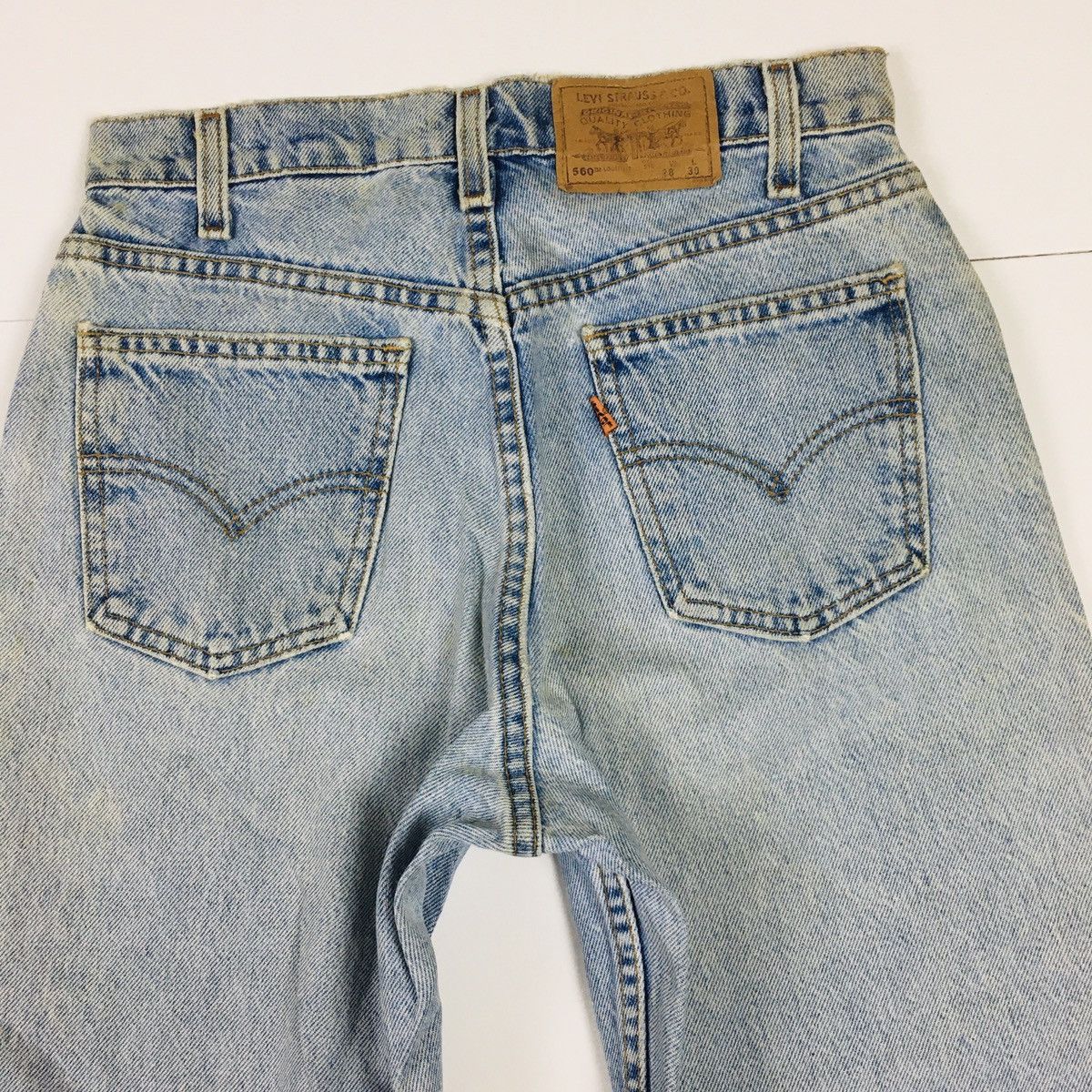 Levi's Vintage 90s Levi’s 560 Orange Tab Loose Fit Student Size US 28 / EU 44 - 6 Thumbnail