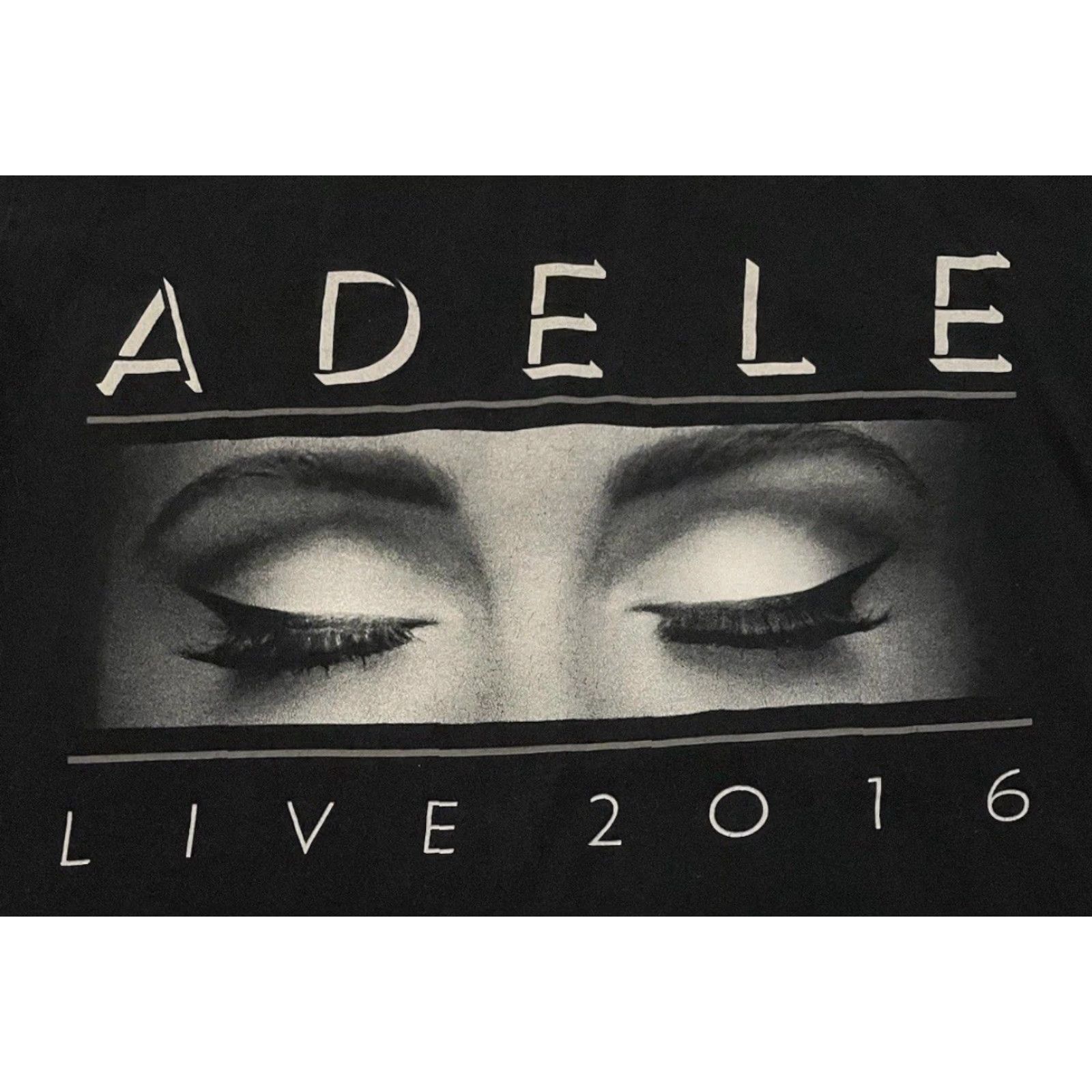 Vintage VINTAGE Adele 2016 Faded Tour Shirt S Concert Pop Music Taylor Swift Lady Gaga Vintage Shirt Small Black 90s Rock Concert Tour Pop Mens Size US S / EU 44-46 / 1 - 3 Thumbnail