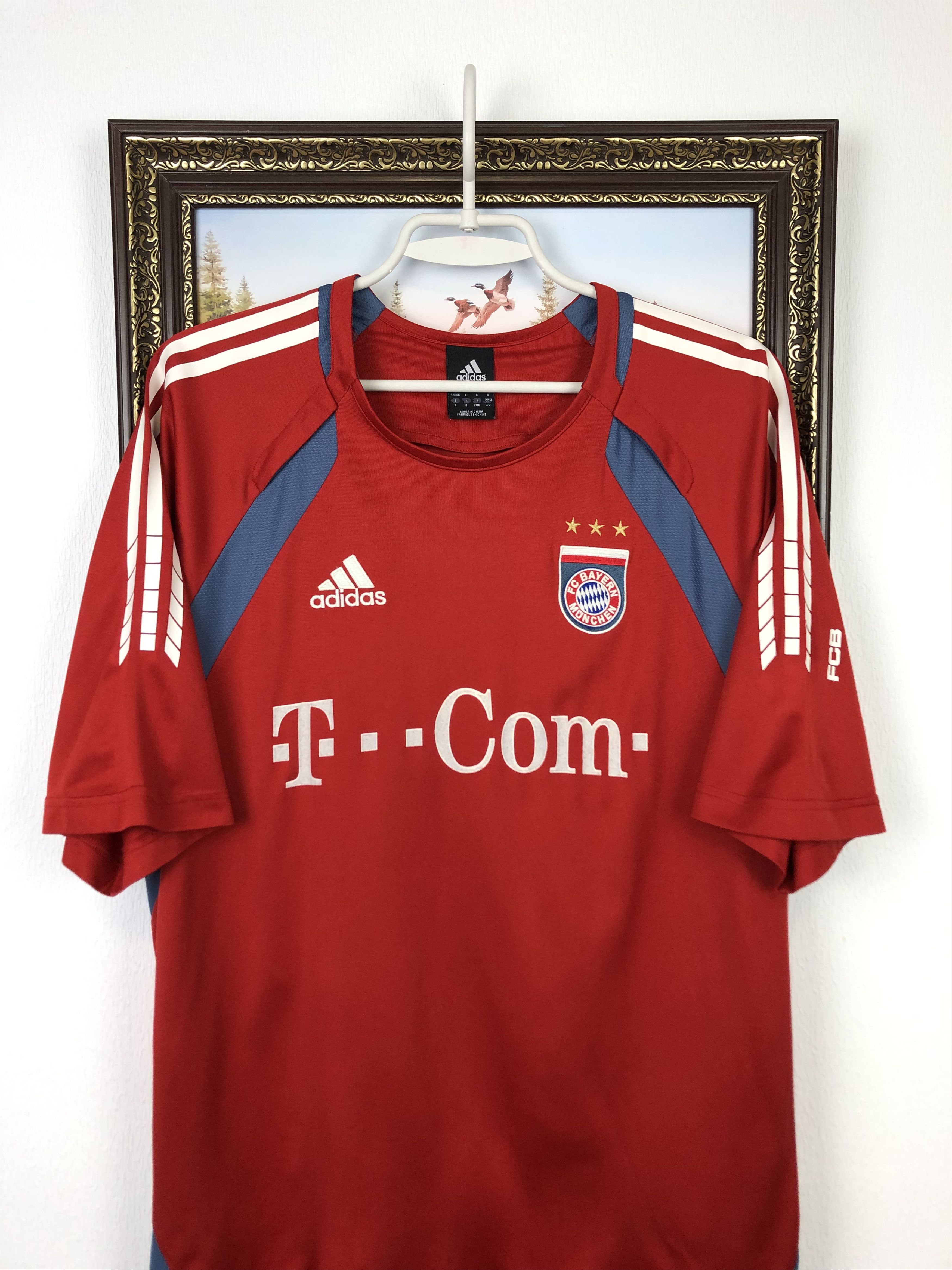 Adidas Vintage Adidas Bayern Munich Football Shirt Soccer Train Size US L / EU 52-54 / 3 - 2 Thumbnail