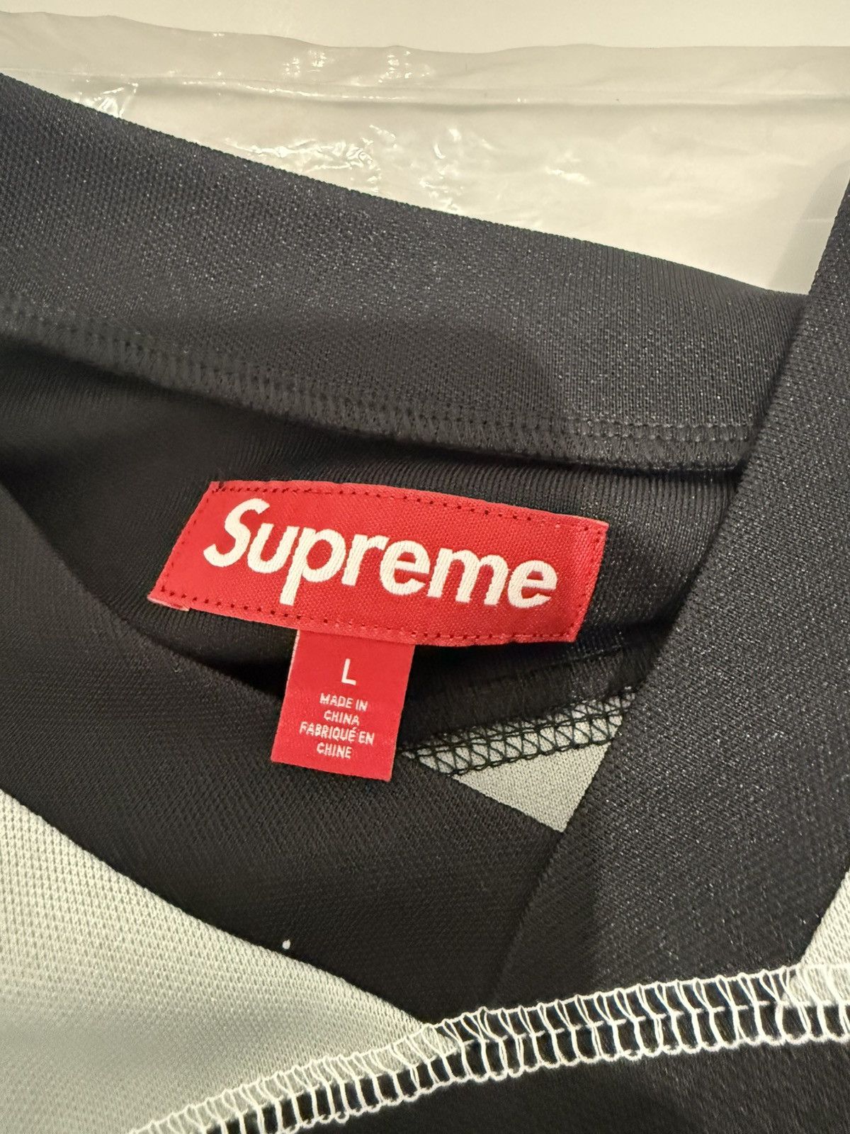 Supreme Supreme Paneled Hockey Jersey SS26 Black Size US L / EU 52-54 / 3 - 9 Thumbnail