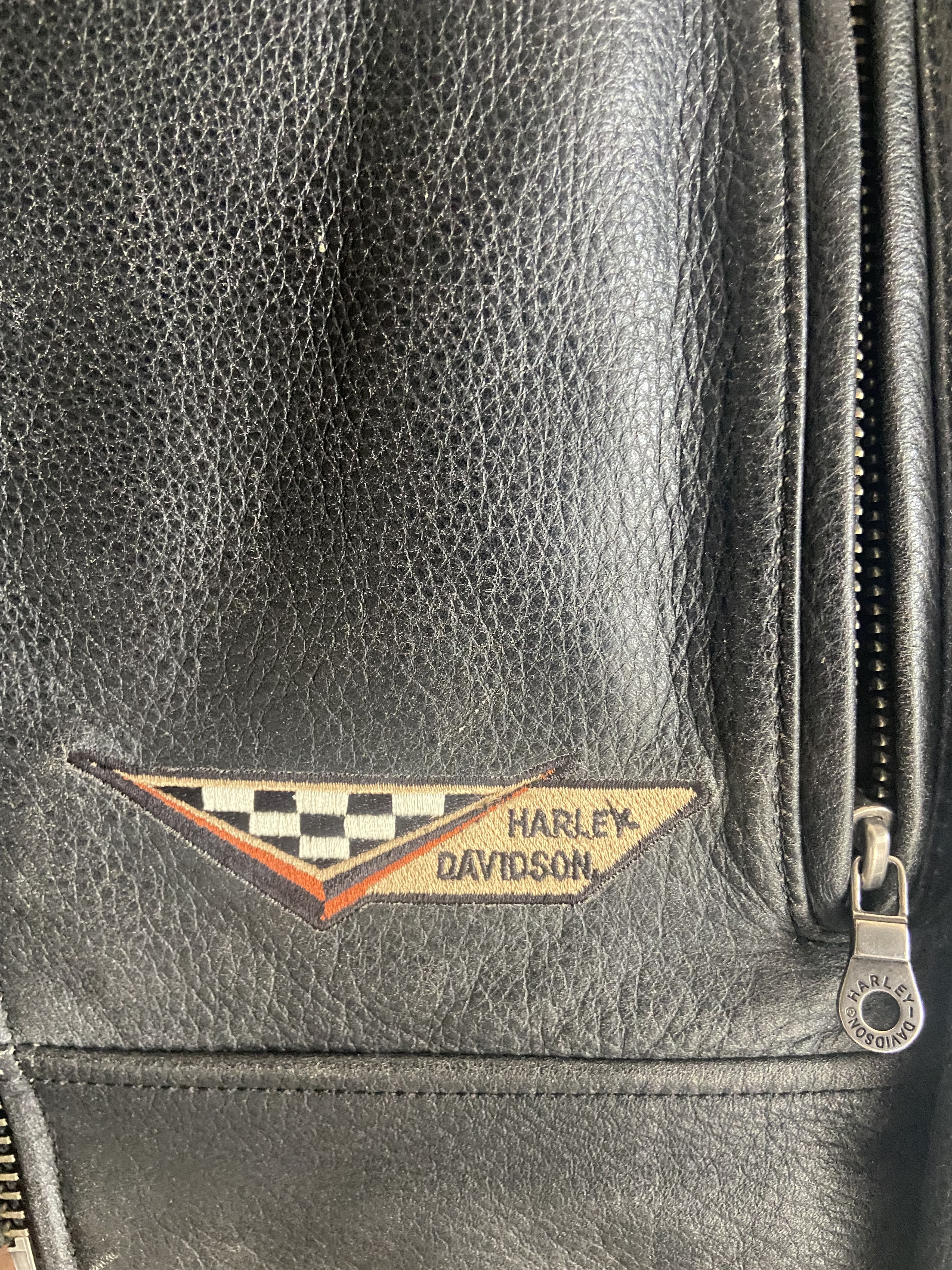 Harley Davidson Harley Davidson Road Hog Leather Motorcycle Jacket Size US S / EU 44-46 / 1 - 9 Thumbnail