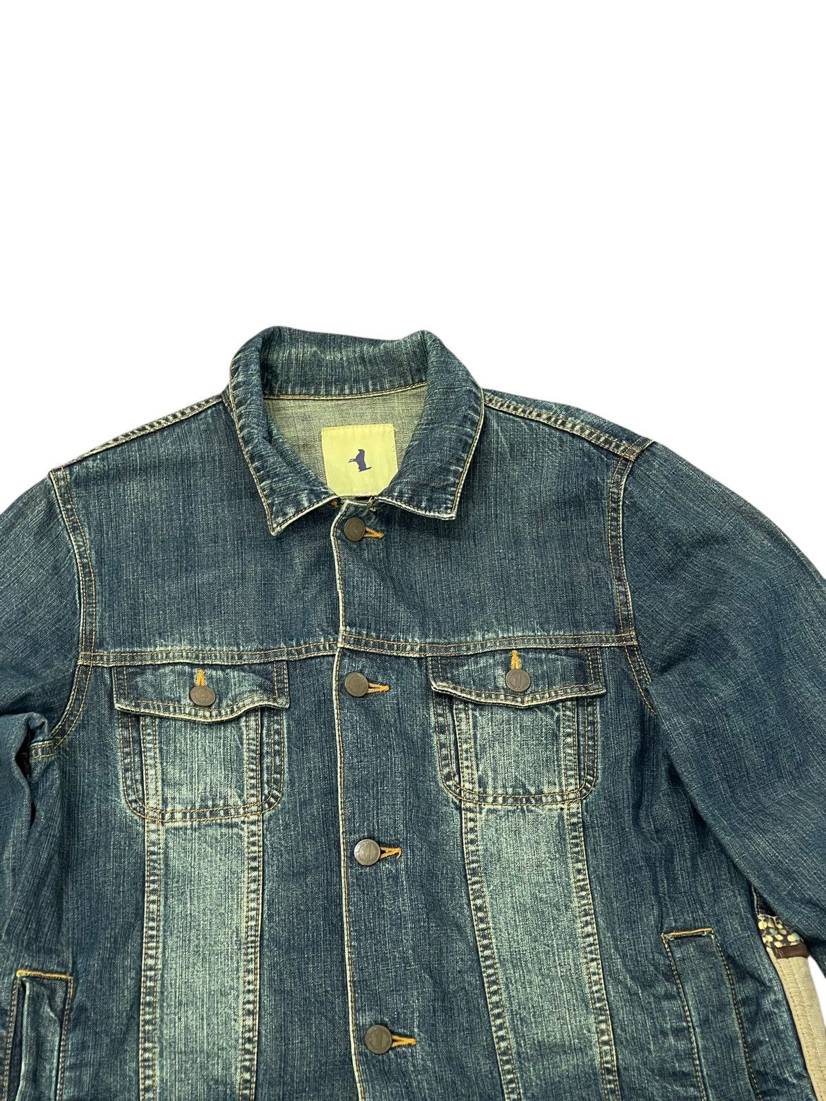 Comme des Garcons Embroydery Art Sarah Brand Denim Jacket 7🟩2 Size US S / EU 44-46 / 1 - 12 Thumbnail