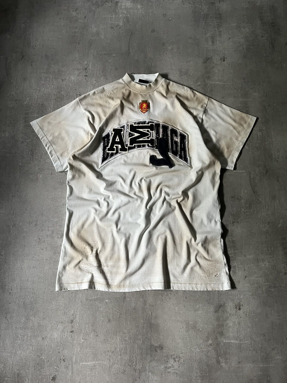 Balenciaga Balenciaga S/S 2023 Skater Mud Show white T-shirt Size US S / EU 44-46 / 1 - 1 Thumbnail