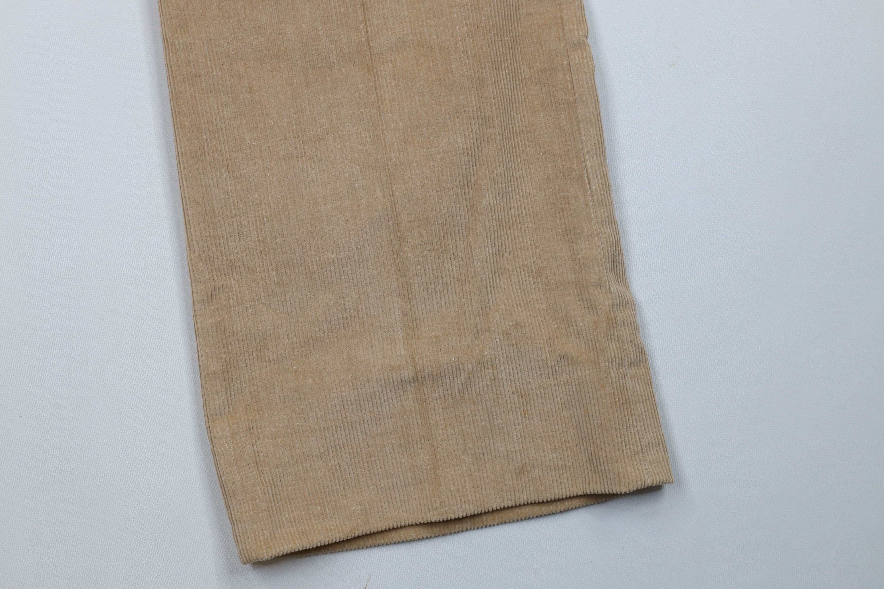 Vintage Vintage 70s Streetwear Bell Bottoms Corduroy Chino Pants Size US 36 / EU 52 - 5 Thumbnail