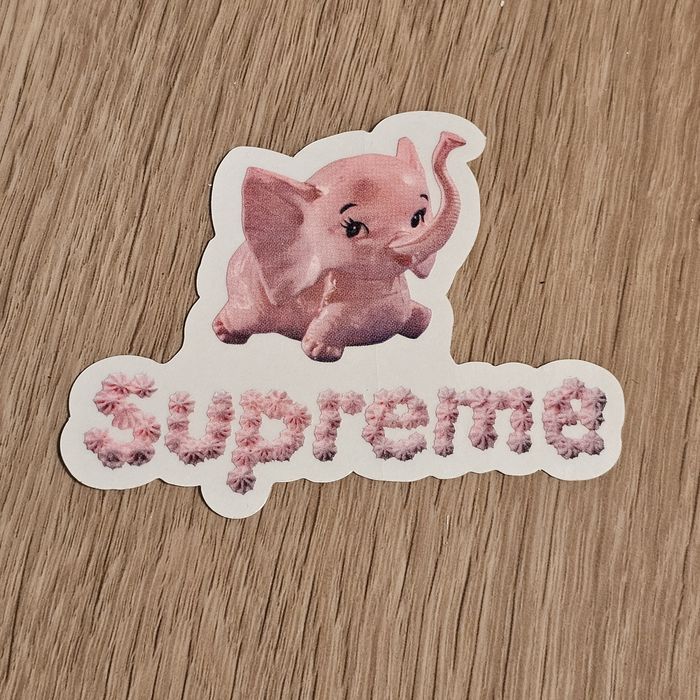 Supreme elephant hot sale sticker