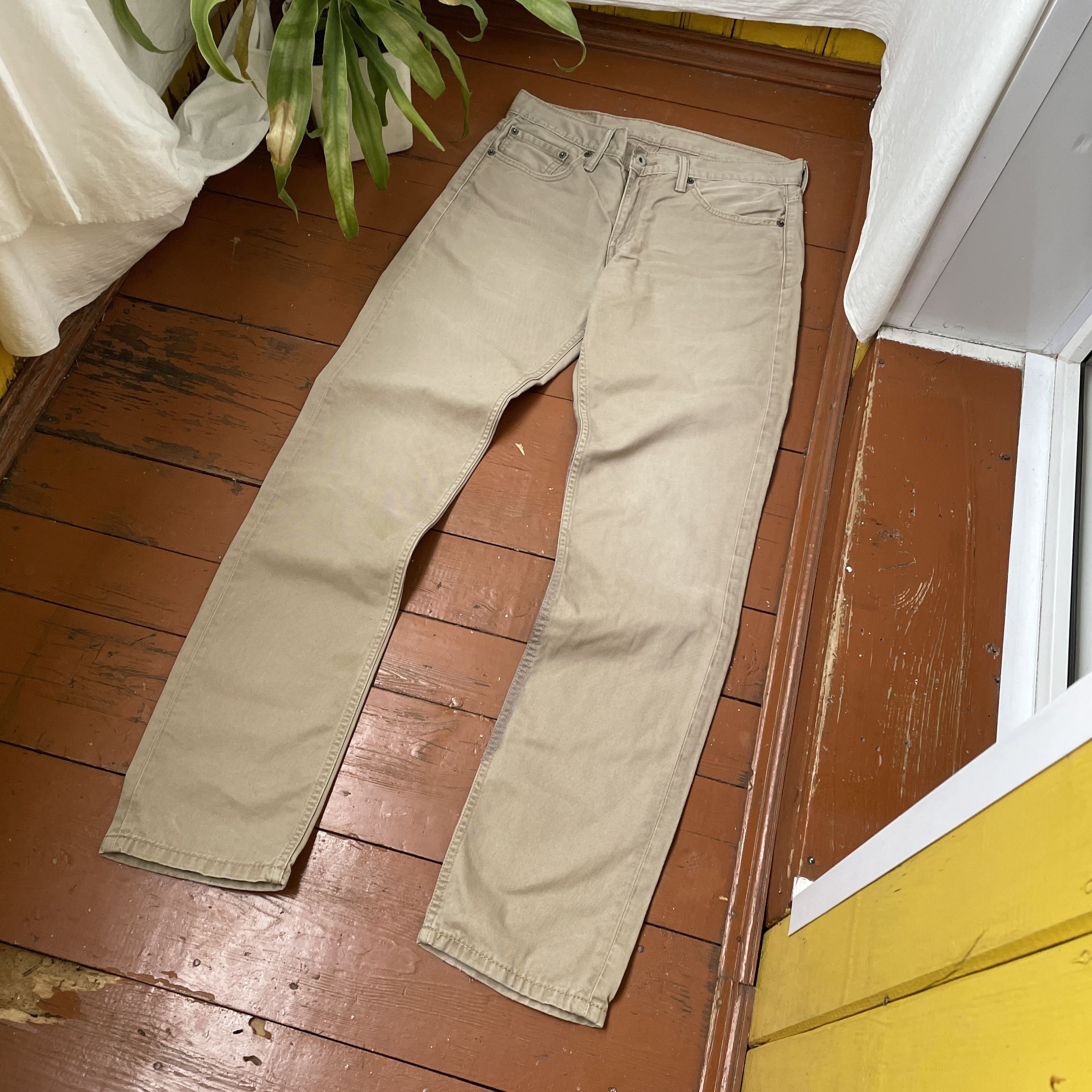 Levi's Wings Art Levi's Custom 1of1 pants Rare opium y2k faded Size US 33 - 10 Thumbnail