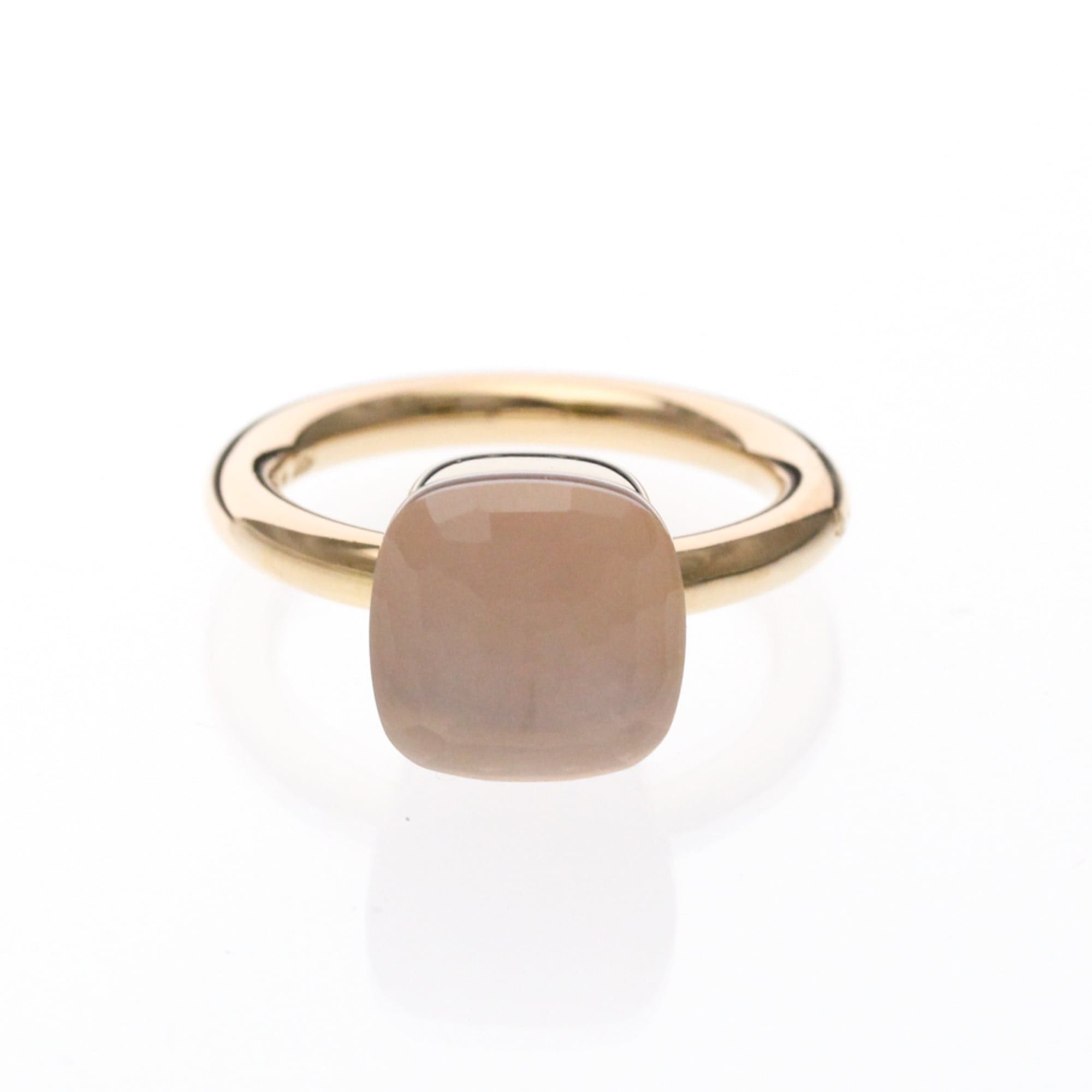 Pomellato Pomellato Nudo Classic Ring Pink Gold (18K),White Gold (18K) Fashion Quartz Band Ring Pink Gold Size ONE SIZE - 1 Thumbnail