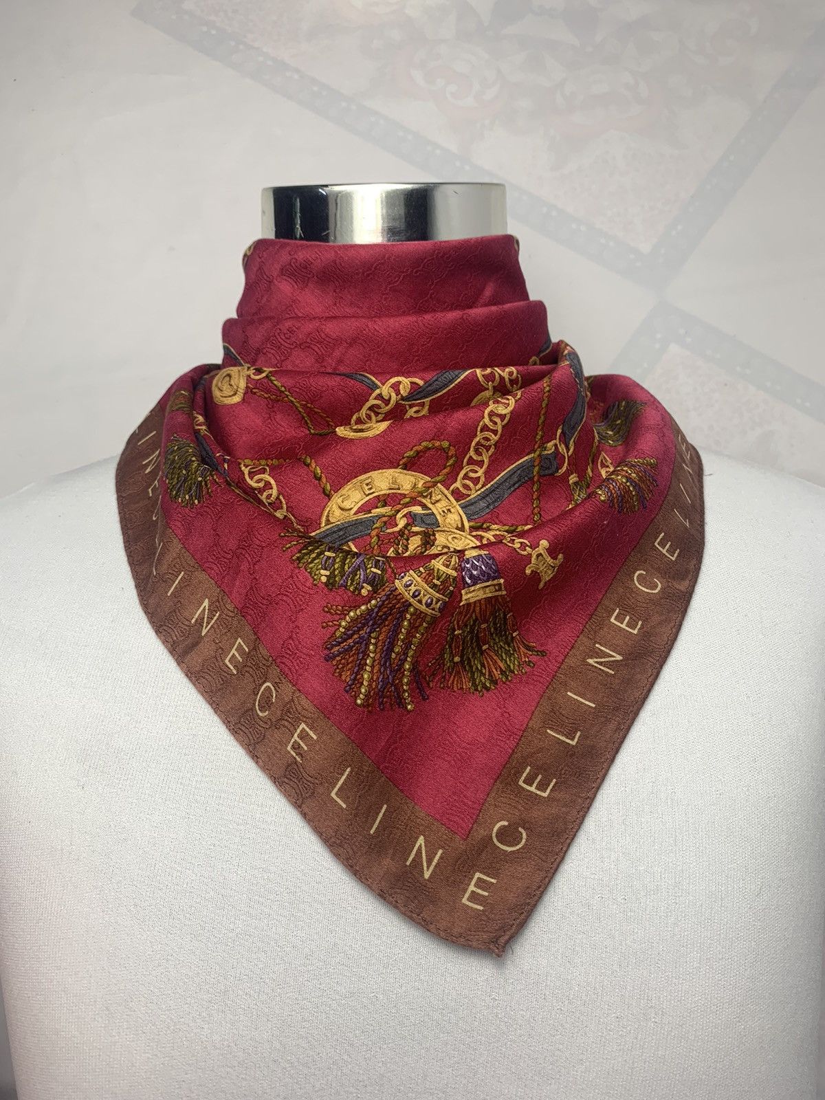 Celine Celine Handkerchief / Neckerchief / Bandana Size ONE SIZE - 1 Thumbnail