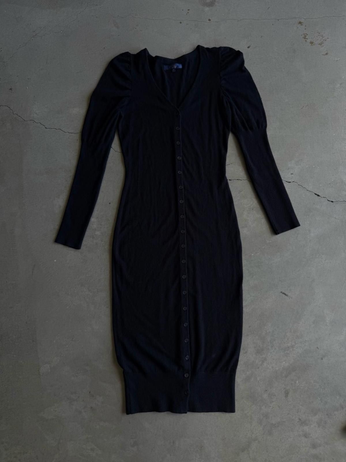 Other Rachel Roy / Sadie Duster Cardigan / Black / Button Front Size M / US 6-8 / IT 42-44 - 9 Thumbnail