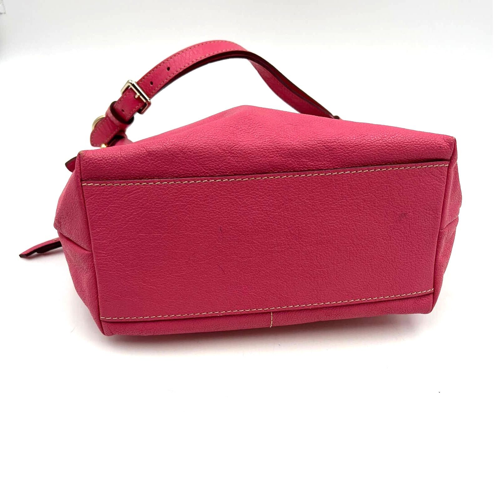 Dooney & Bourke Dooney and Bourke Dillen Zipper Pocket Small Hobo Bag Pink Size ONE SIZE - 10 Thumbnail