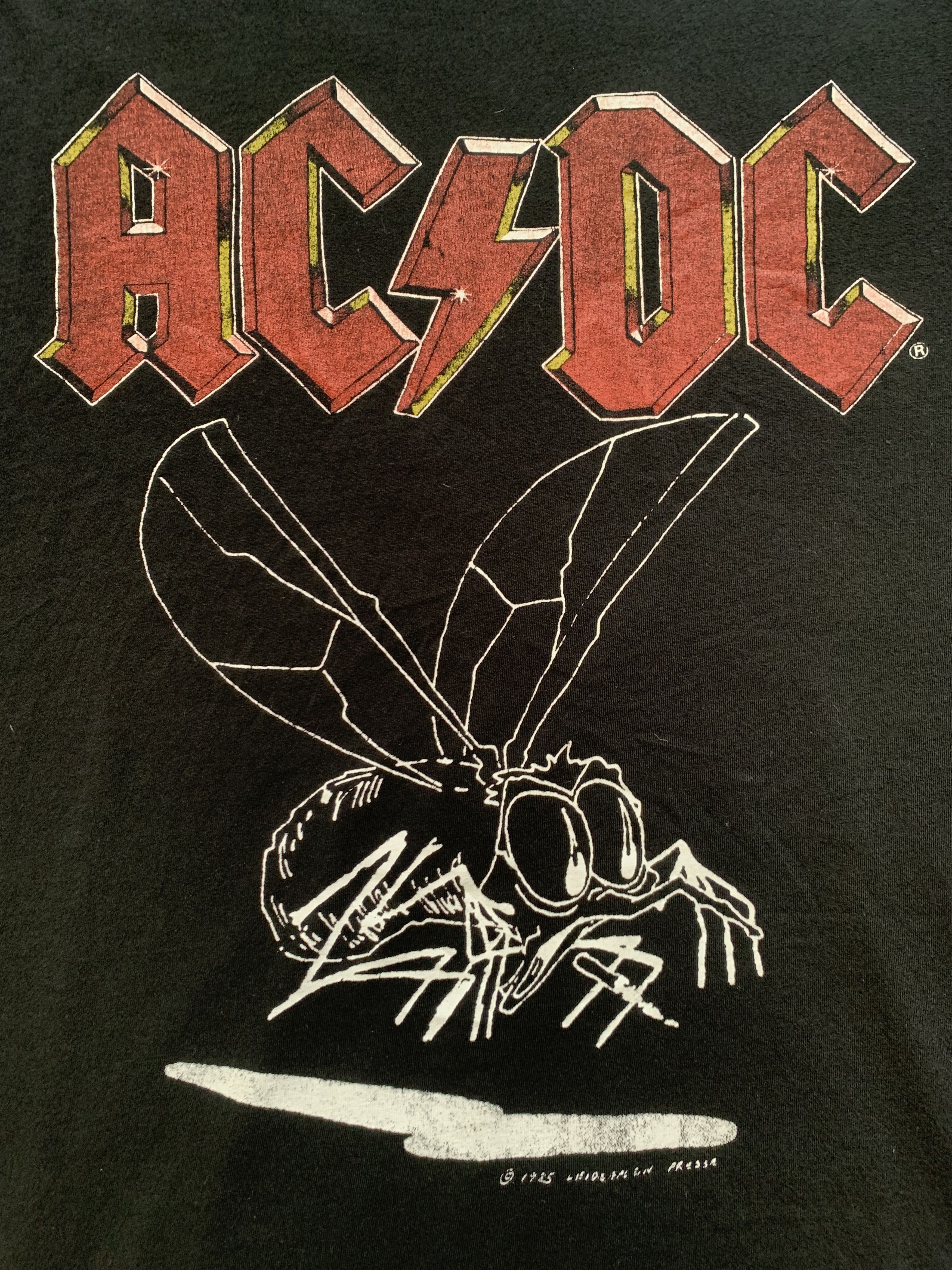 AC/DC Mens AC/DC Fly On The Wall Tour T-Shirt 2024 Size US XXL / EU 58 / 5 - 5 Thumbnail