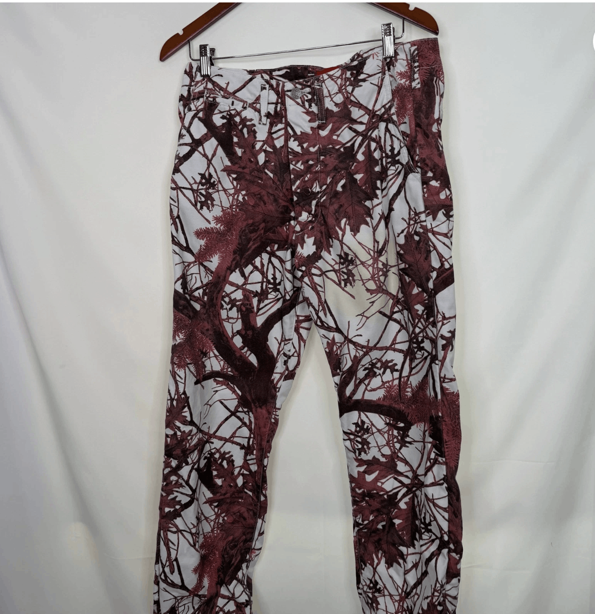 Siberia Hills Siberia Hills Blood Tree Printed Straight Leg Cotton Jean Size US 32 / EU 48 - 10 Thumbnail