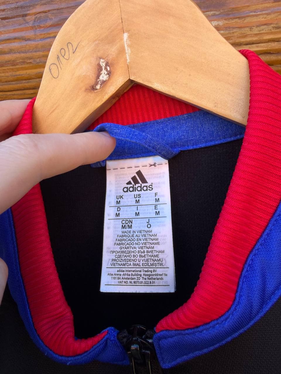 Adidas FC Basel Adidas Football Soccer Jacket Track Black Size M Size US M / EU 48-50 / 2 - 5 Thumbnail