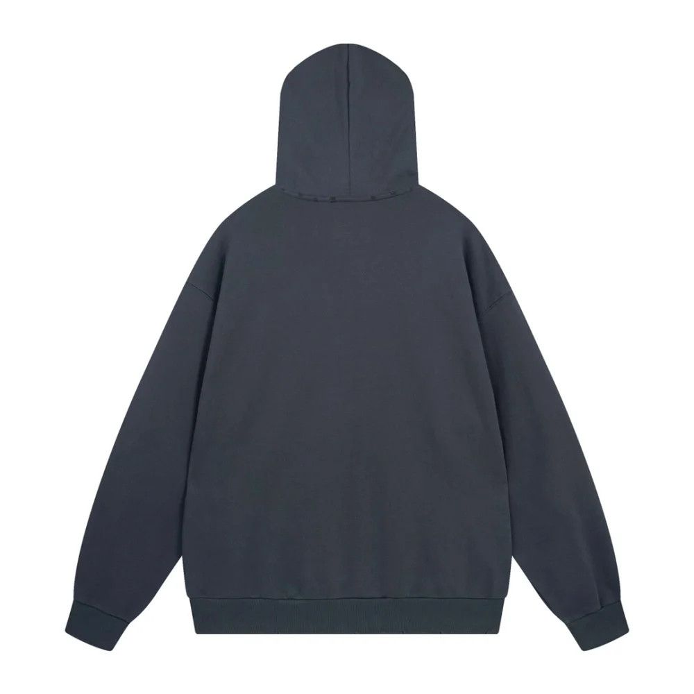 Balenciaga o1la1rc1a1224 Unisex Oversized Hoodie in Black Size US L / EU 52-54 / 3 - 4 Thumbnail