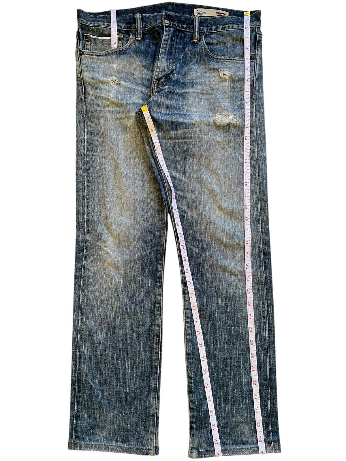 Levi's Vintage Levis 511 Faded Wash Selvedge Jeans Size US 33 - 14 Thumbnail