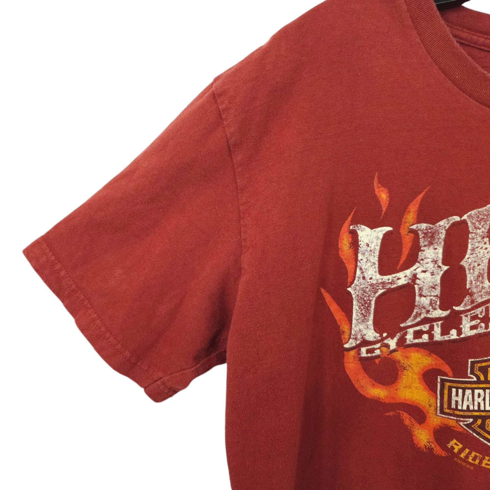 Harley Davidson Harley Davidson T Shirt Mens L Double Sided Ride To Live Size US L / EU 52-54 / 3 - 12 Thumbnail