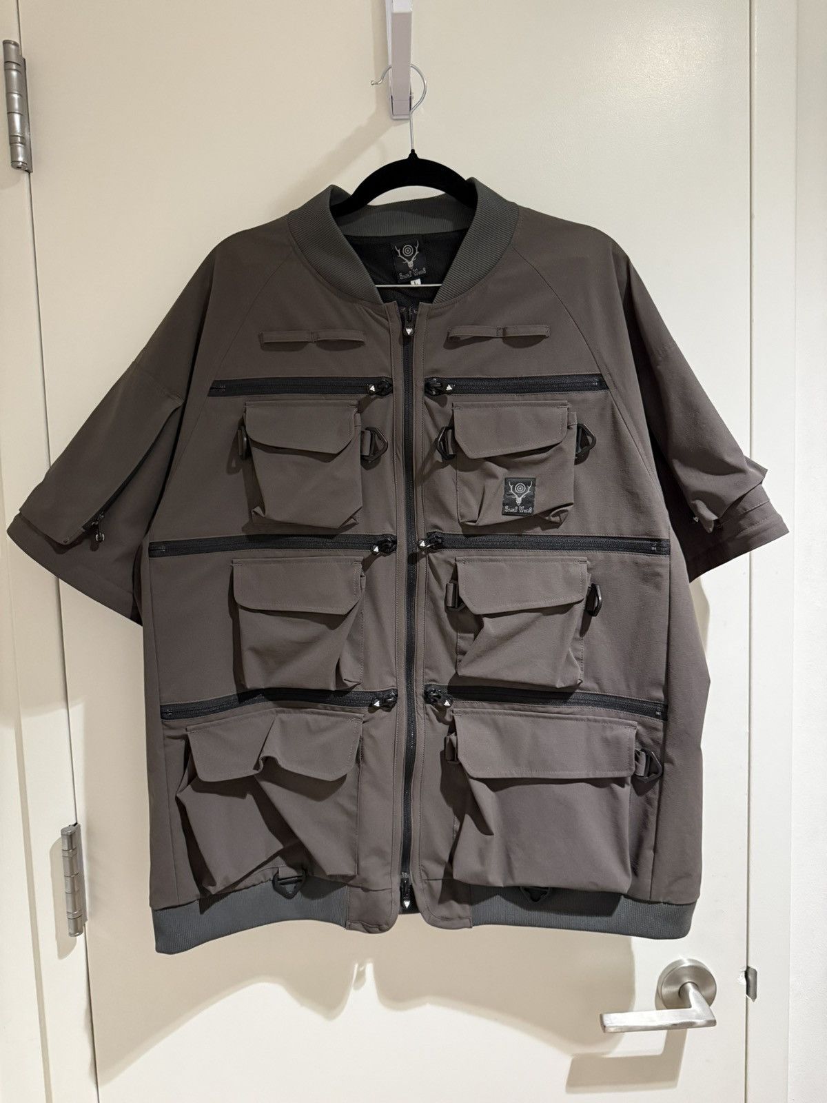 South2 West8 South2 West8 Multi-pocket Zipped Jacket Size US L / EU 52-54 / 3 - 3 Thumbnail