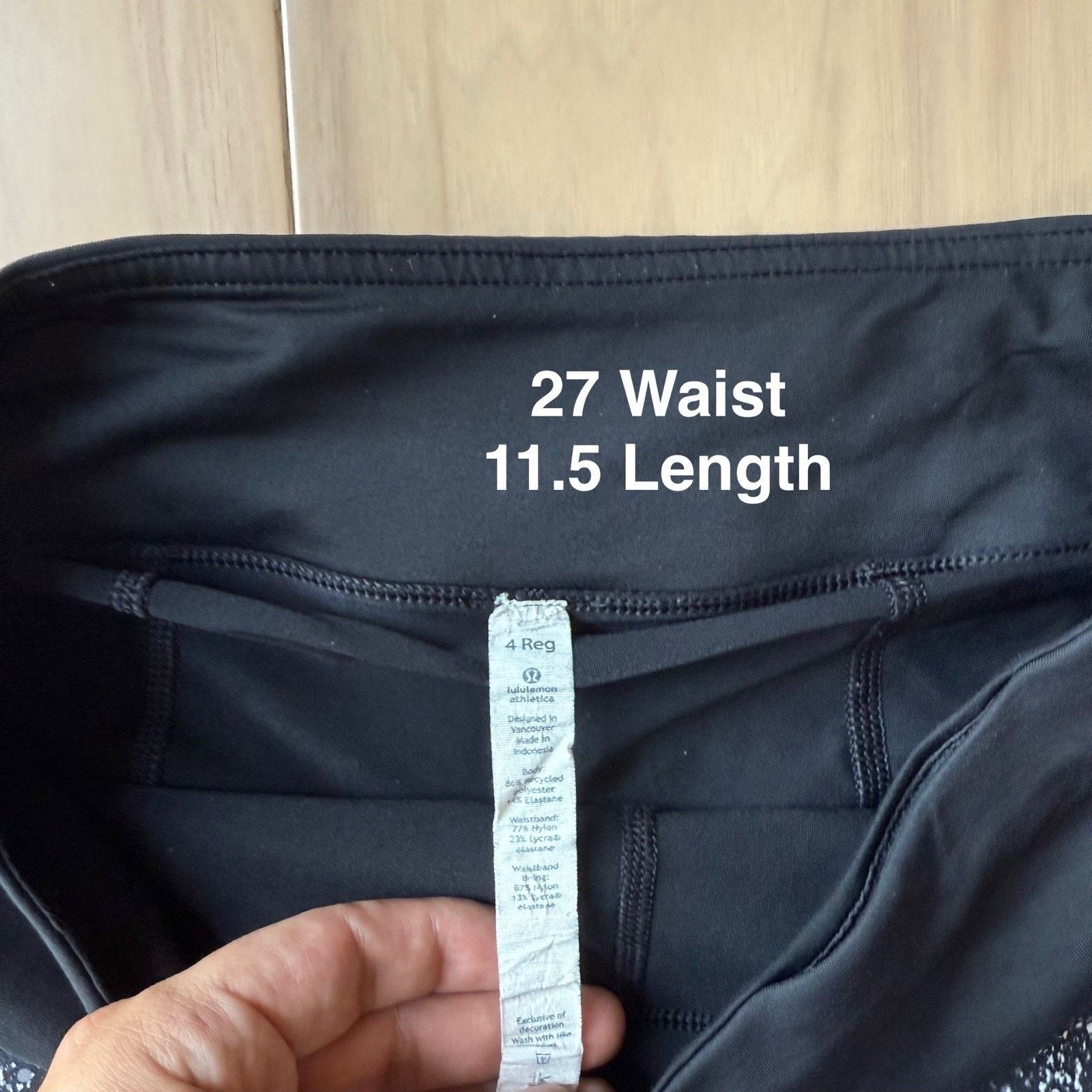 Lululemon Lululemon Circuit Breaker Skirt 4 Black Speckle Sportswear Size 27" / US 4 / IT 40 - 5 Thumbnail