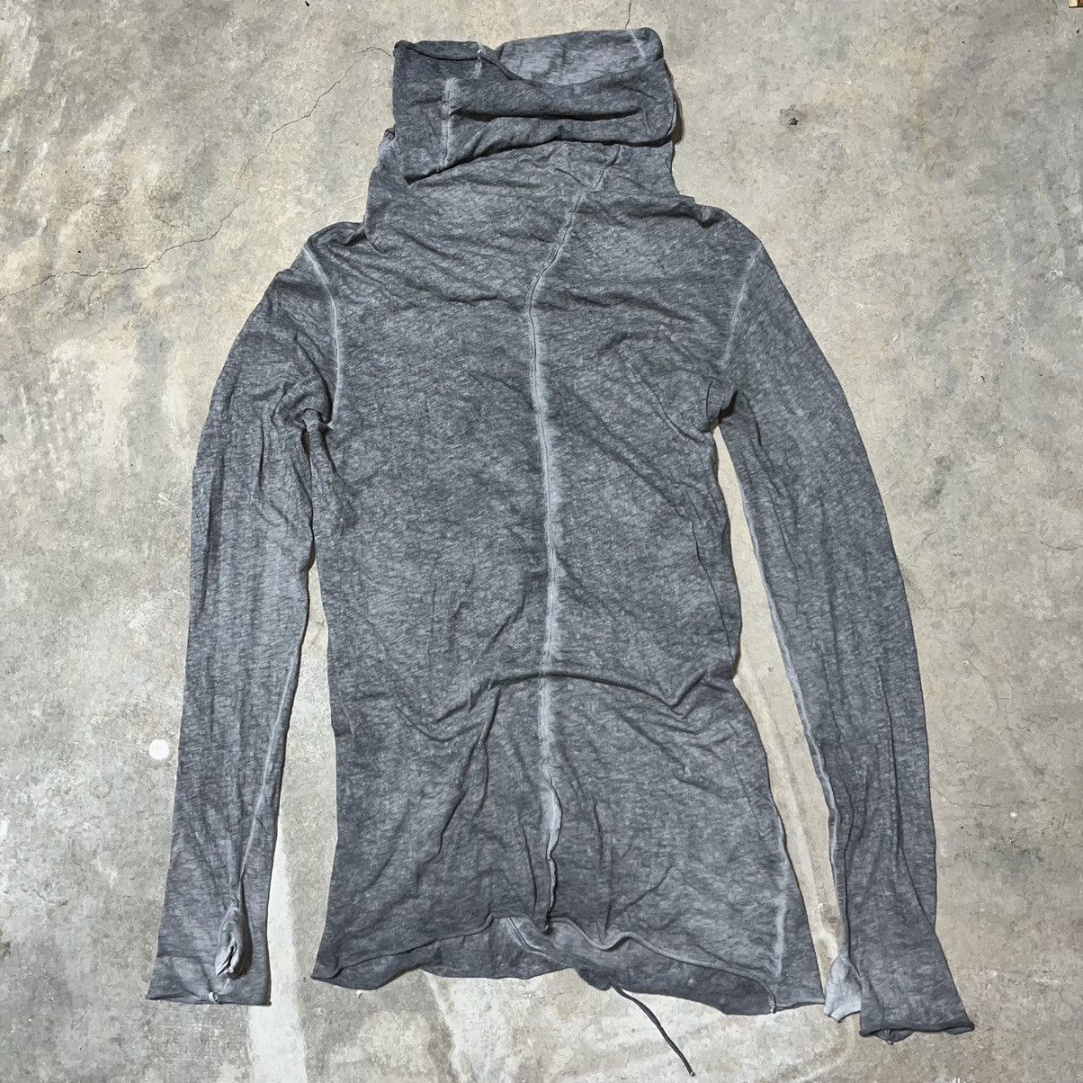 image of Lost Found Ria Dunn Ria Dunn Gloved Cowl Neck Long sleeve in Grey, Men's (Size Small)