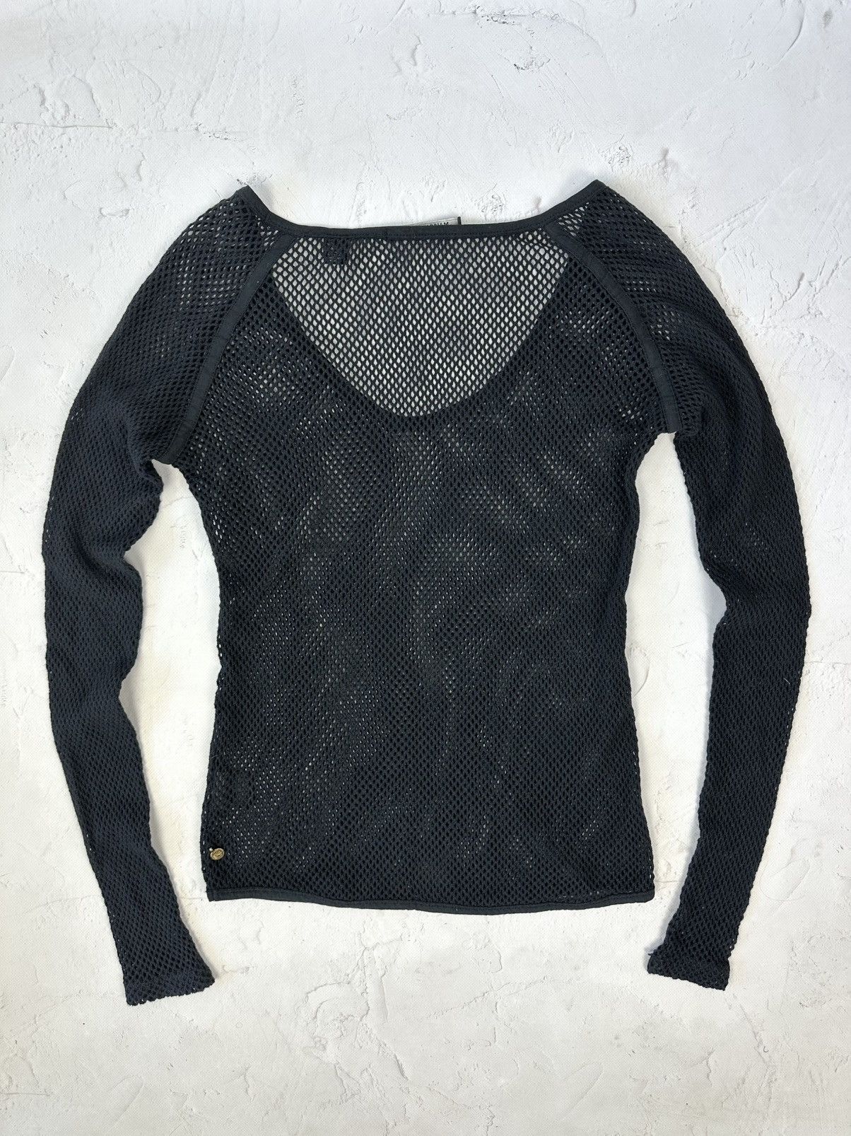 Beauty Beast × If Six Was Nine × Vintage Vintage Mesh Black Sweater Size S / US 4 / IT 40 - 5 Thumbnail