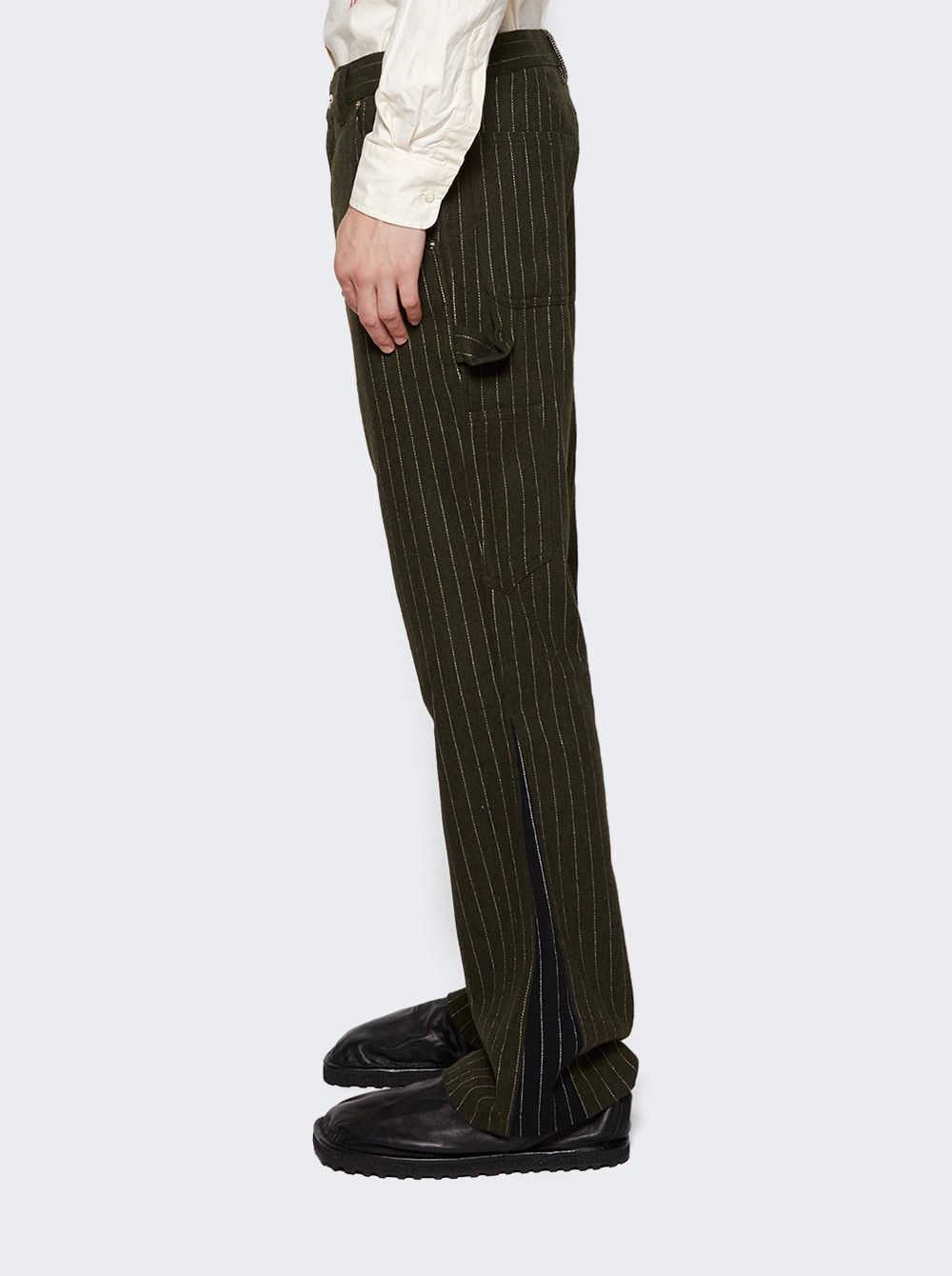 Gallery Dept. o1mle0825 Business Carpenter Flare Pants in Olive Size US 36 / EU 52 - 3 Thumbnail