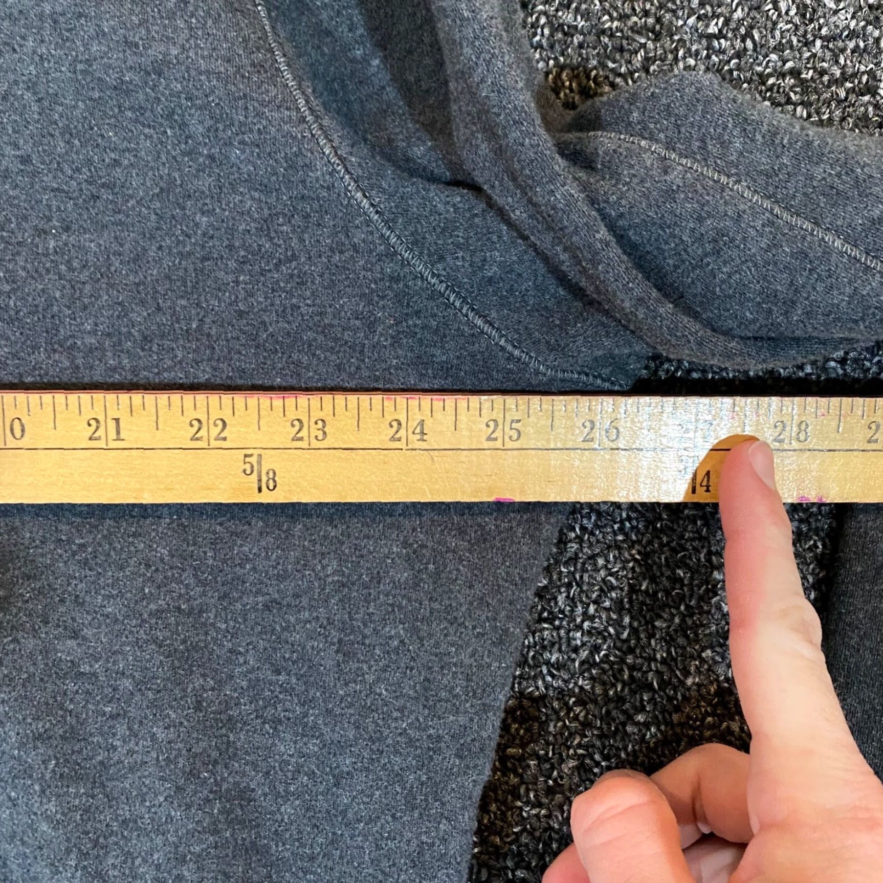 Robert Graham Robert Graham Sweater Mens XL Gray 1/2 Zip Pullover Long Sleeve Classic Preppy Knit Cotton Size US XL / EU 56 / 4 - 4 Thumbnail