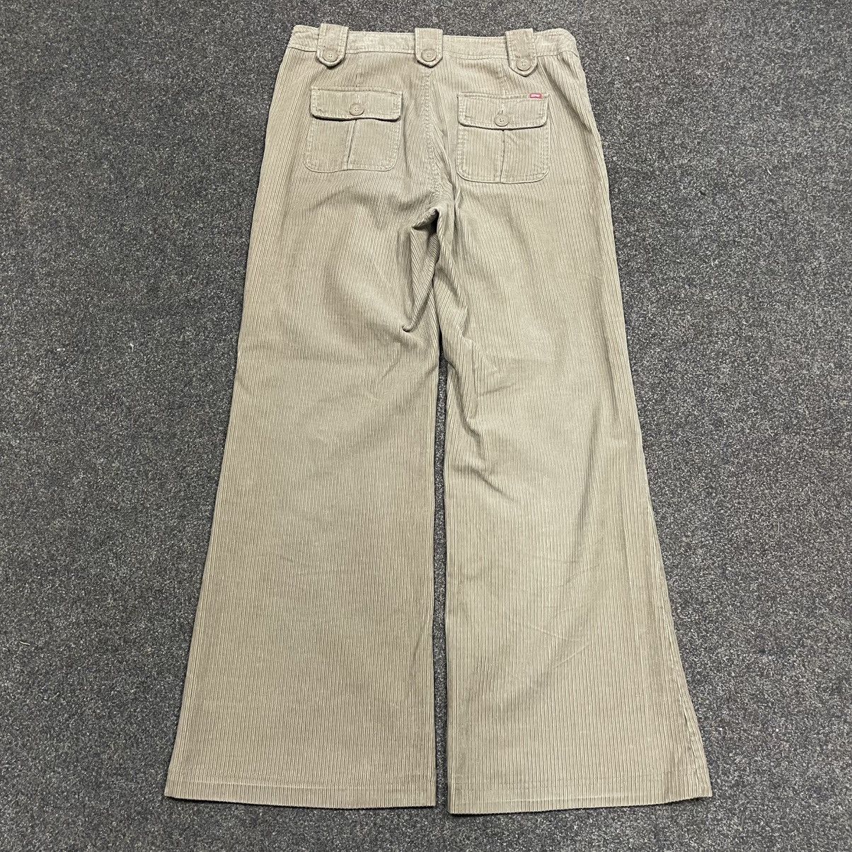 Vintage Vintage Y2K Cream Wide Leg Chino Pants Relaxed Fit Swag 29 Size US 29 - 2 Thumbnail