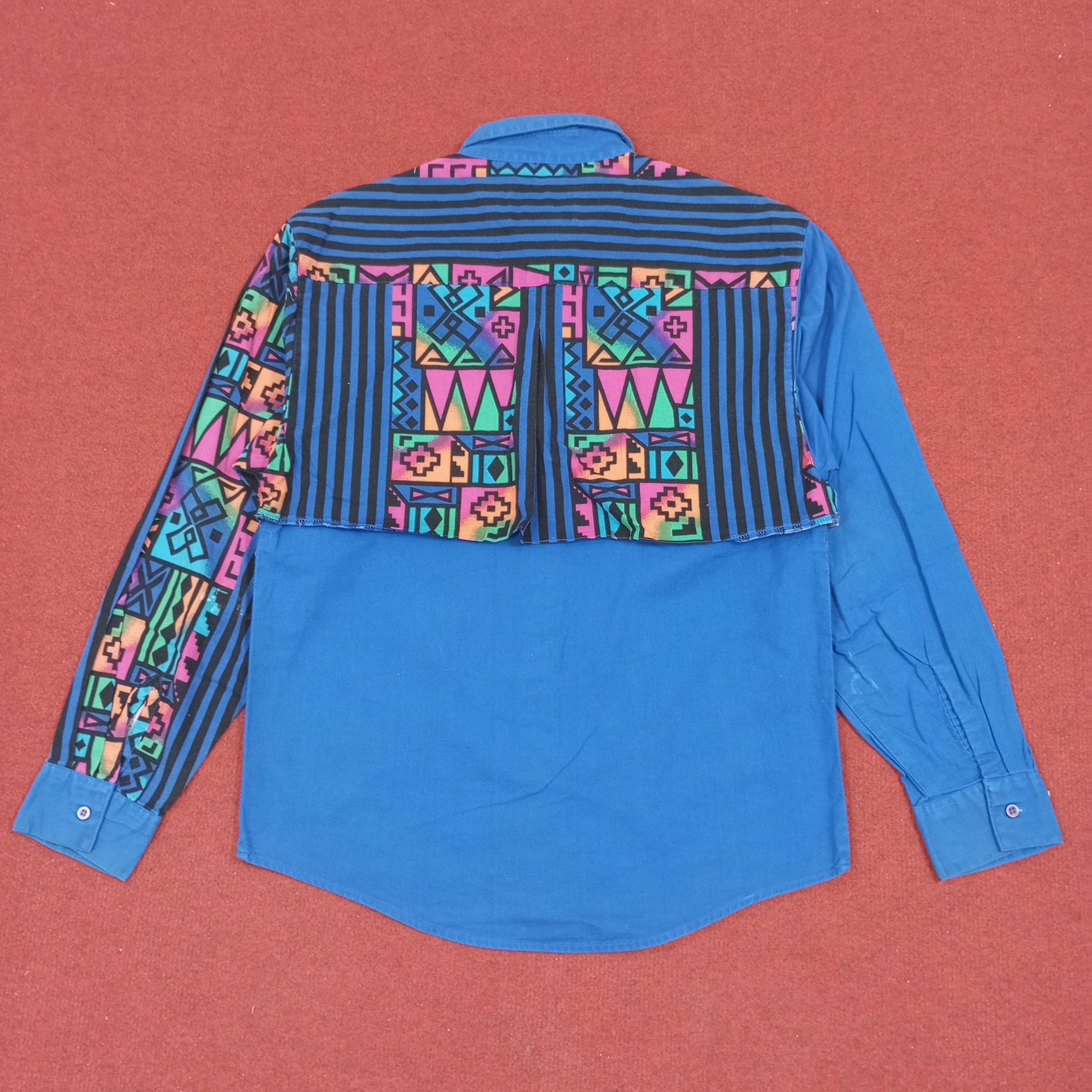 Vintage × Wrangler Wrangler Rare Design Fashion Classic Style Shirt Size US M / EU 48-50 / 2 - 3 Thumbnail