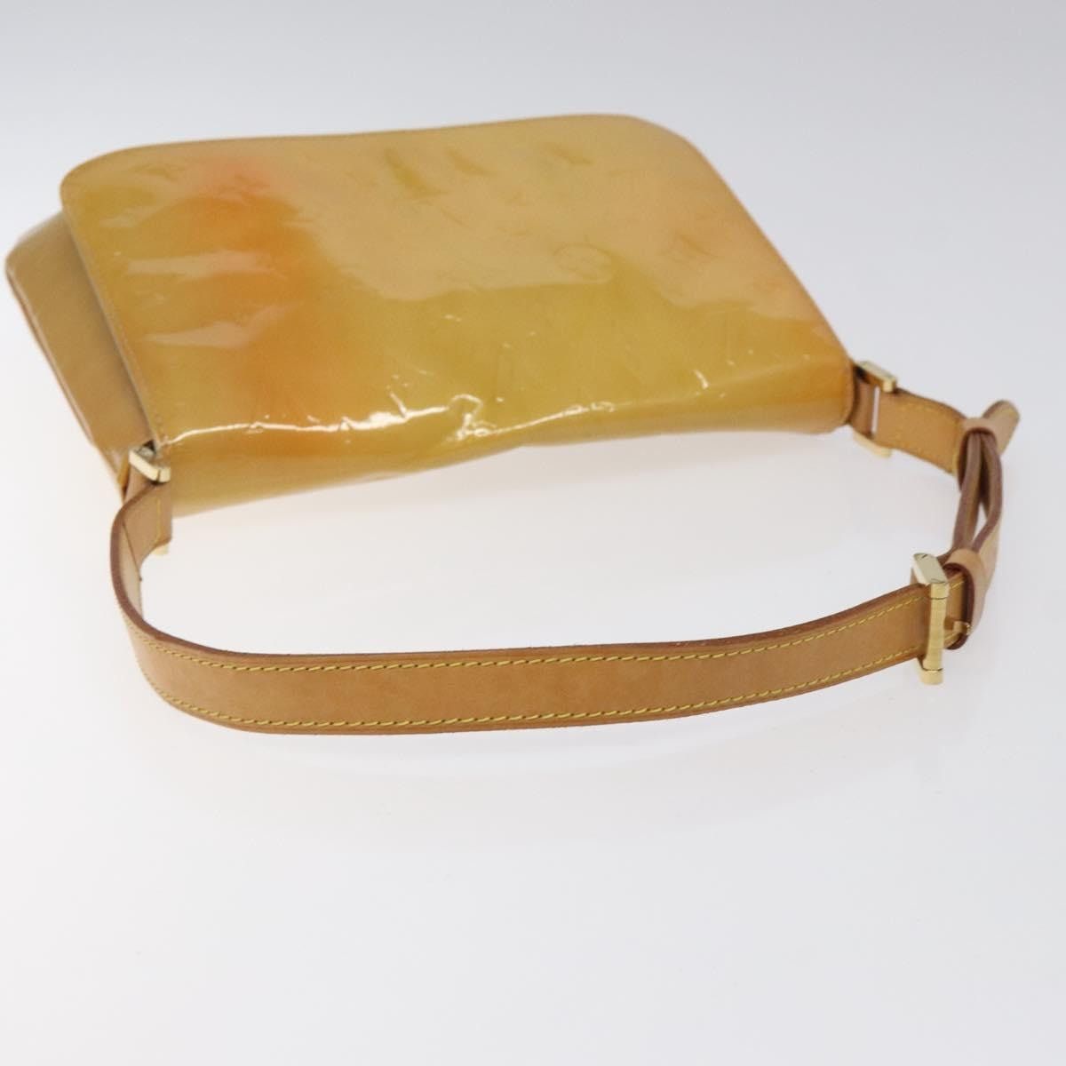 Louis Vuitton LOUIS VUITTON Monogram Vernis Thompson Street Bag Beige Size ONE SIZE - 7 Thumbnail