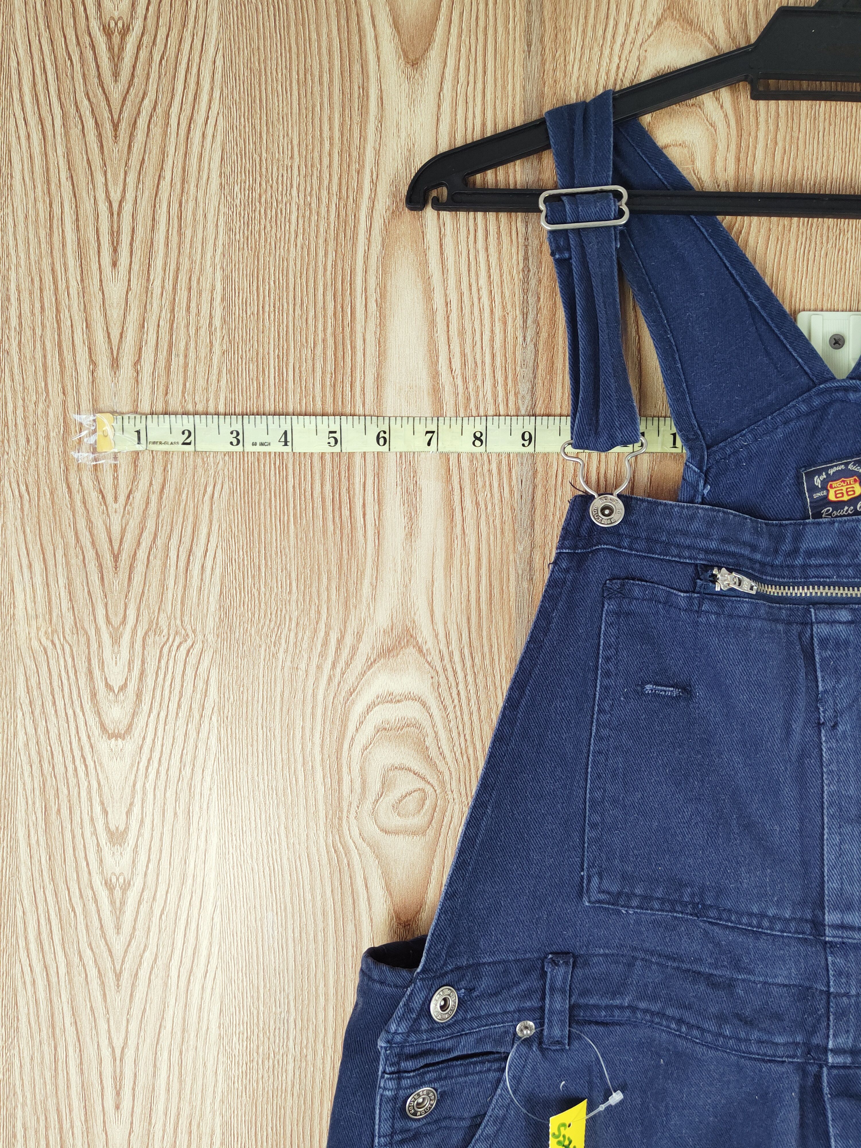 Japanese Brand × Route 66 × Vintage Route 66 Dark Blue Overalls Jumpsuits #S2733 Size 36" / US 14 / IT 50 - 4 Thumbnail