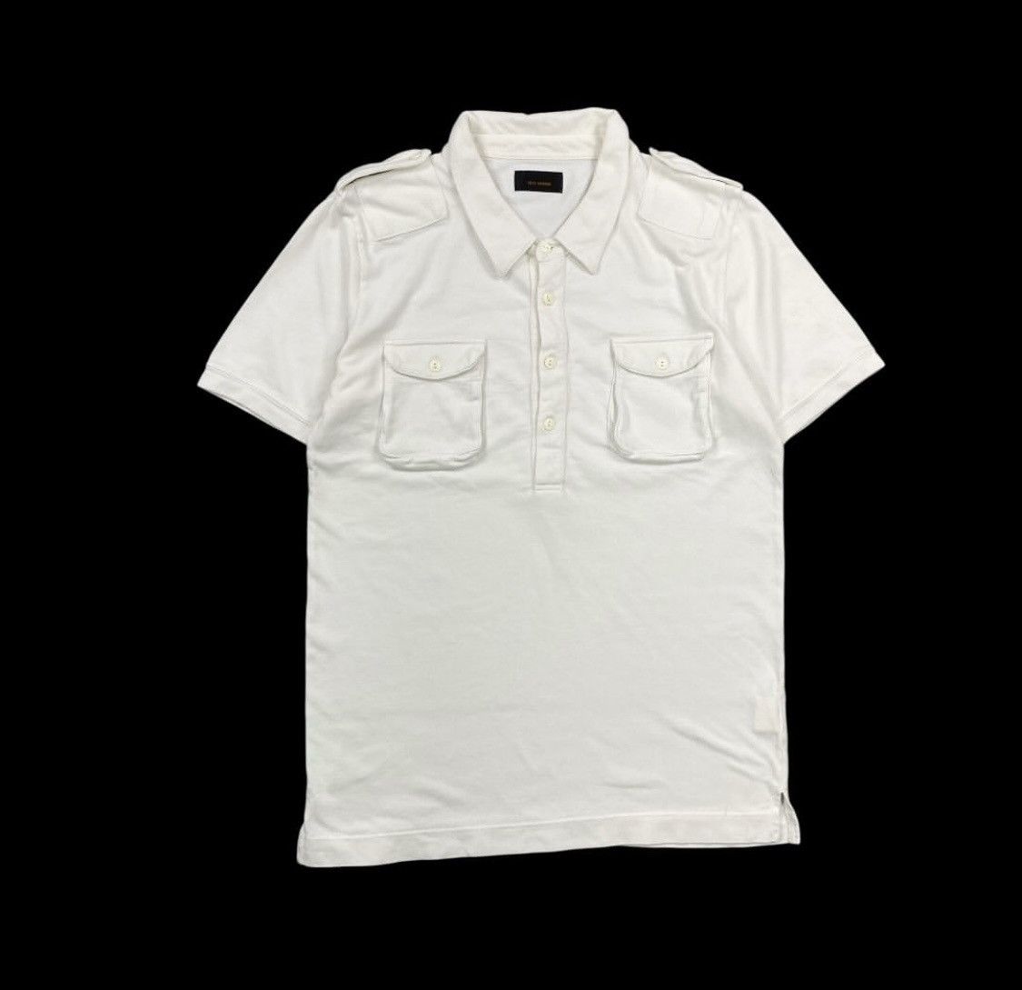 Issey Miyake × Japanese Brand Tete Homme By Issey Miyake White Shirt Size US M / EU 48-50 / 2 - 1 Thumbnail