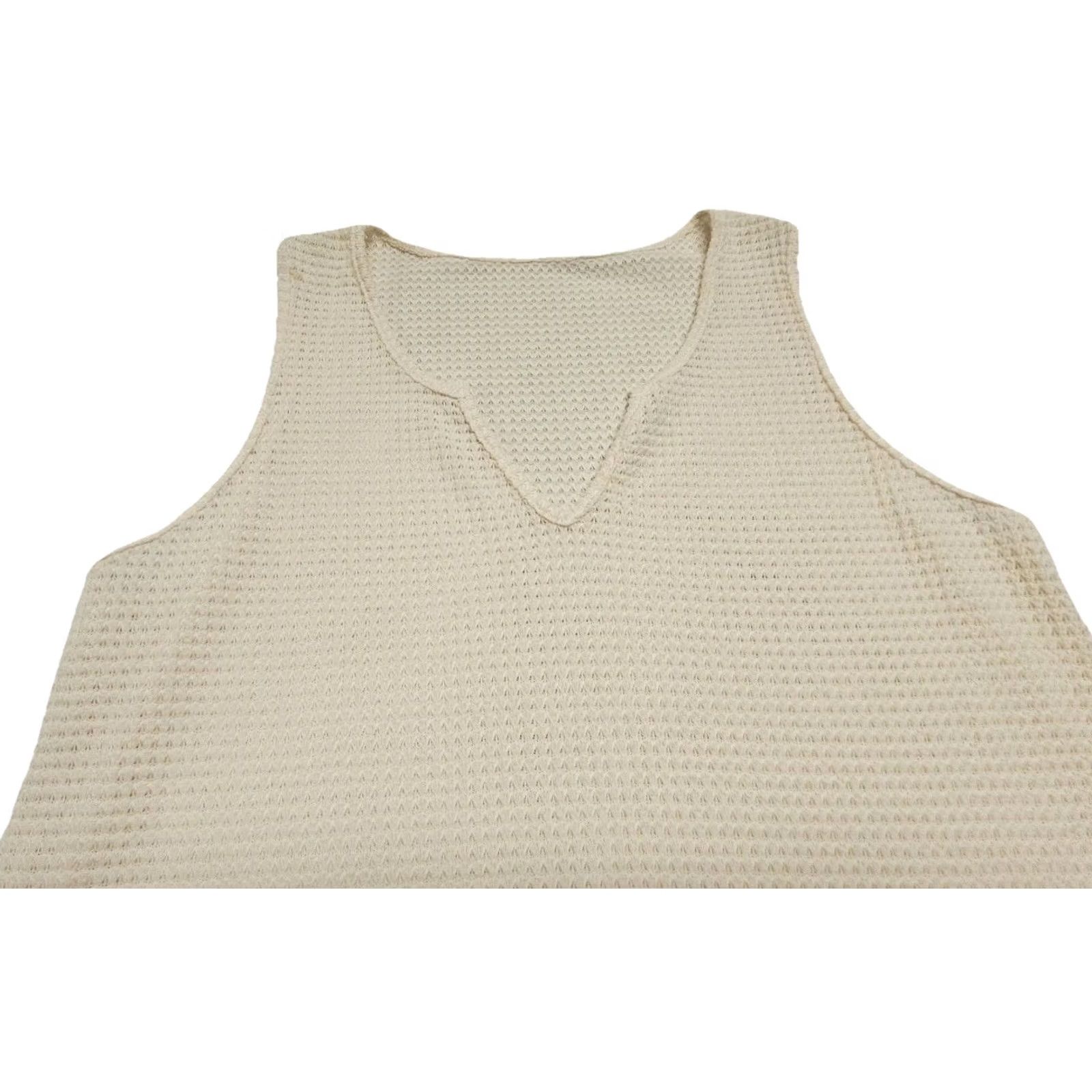 Shein Shein Lounge 2 Piece Set Tank Top Shorts Fringe Boho Cream Ivory XL Women Size XL / US 12-14 / IT 48-50 - 3 Thumbnail
