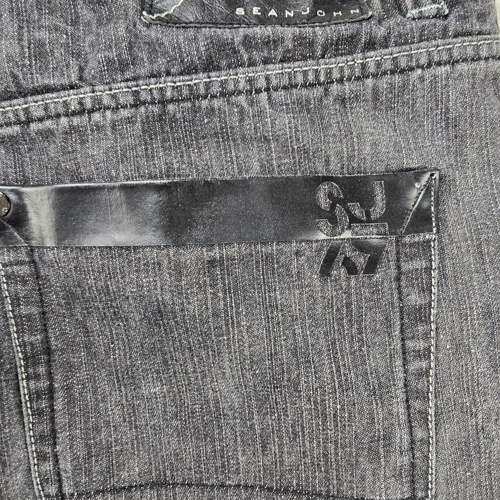Sean John Vintage Sean John Shorts Mens 38 Baggy Jean Jorts Y2K Skater Size US 38 / EU 54 - 5 Thumbnail