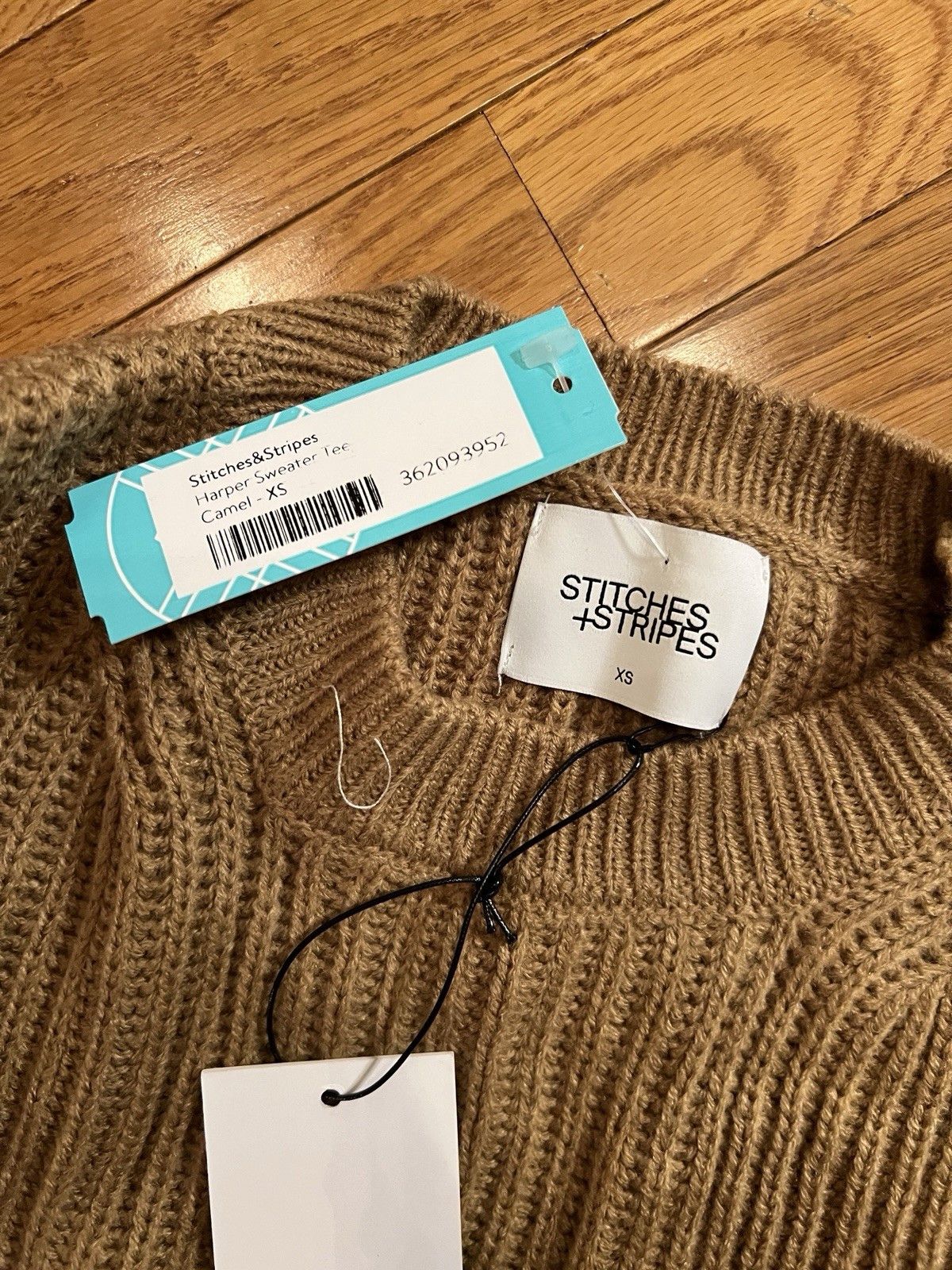 Other Stitches + Stripes Knit Sweater Top Pullover Women’s S Size S / US 4 / IT 40 - 4 Thumbnail