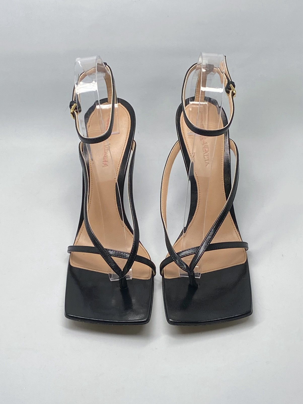 Bottega Veneta Bottega Veneta Stretch Strappy Wedge Sandals size 38.5 Size US 8.5 / IT 38.5 - 3 Thumbnail