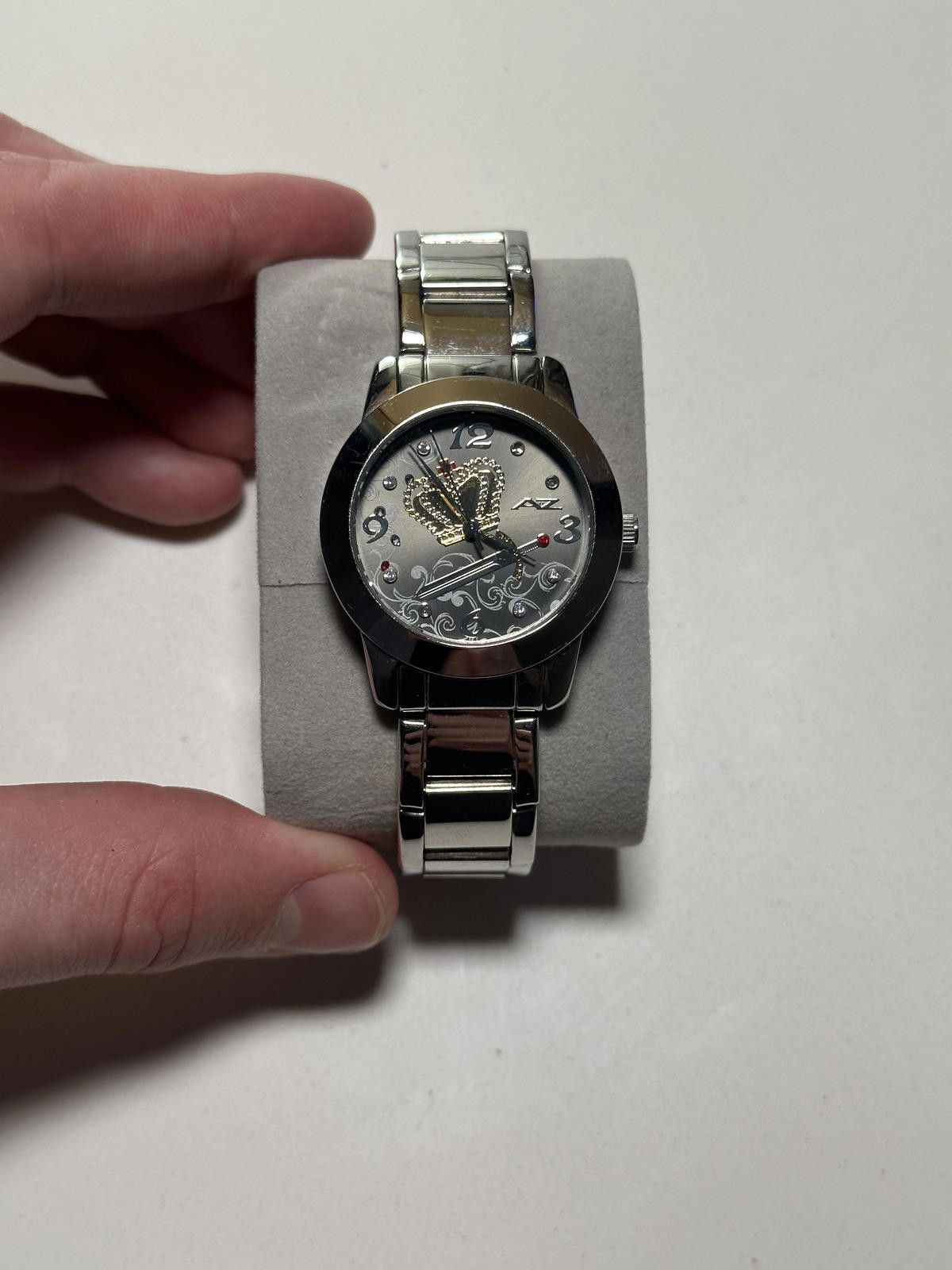 Aztech Mountain Y2K A-Z Silver Tone Unisex Wristwatch Size ONE SIZE - 1 Thumbnail
