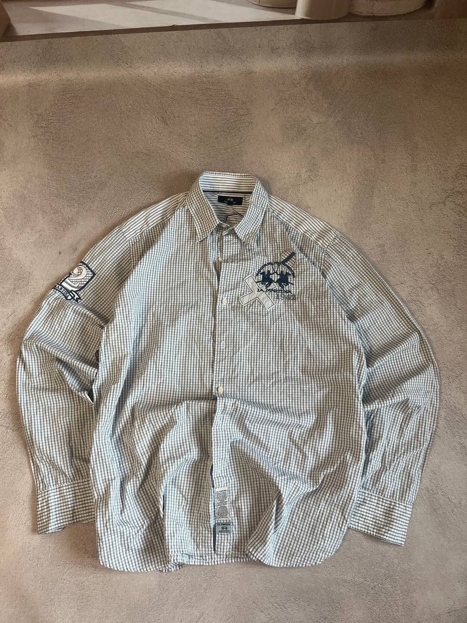 La Martina × Vintage La Martina Ralph style distressed rugby shirt Size US XL / EU 56 / 4 - 1 Thumbnail