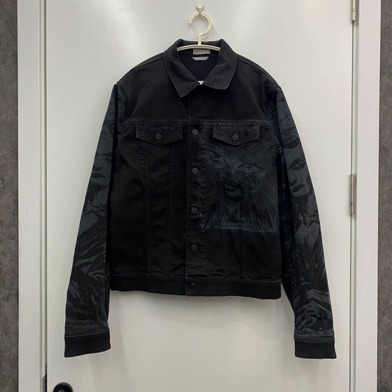 Dior Dior Dark pattern graffiti denim jacket 2502-Nextarrow Size US M / EU 48-50 / 2 - 1 Thumbnail