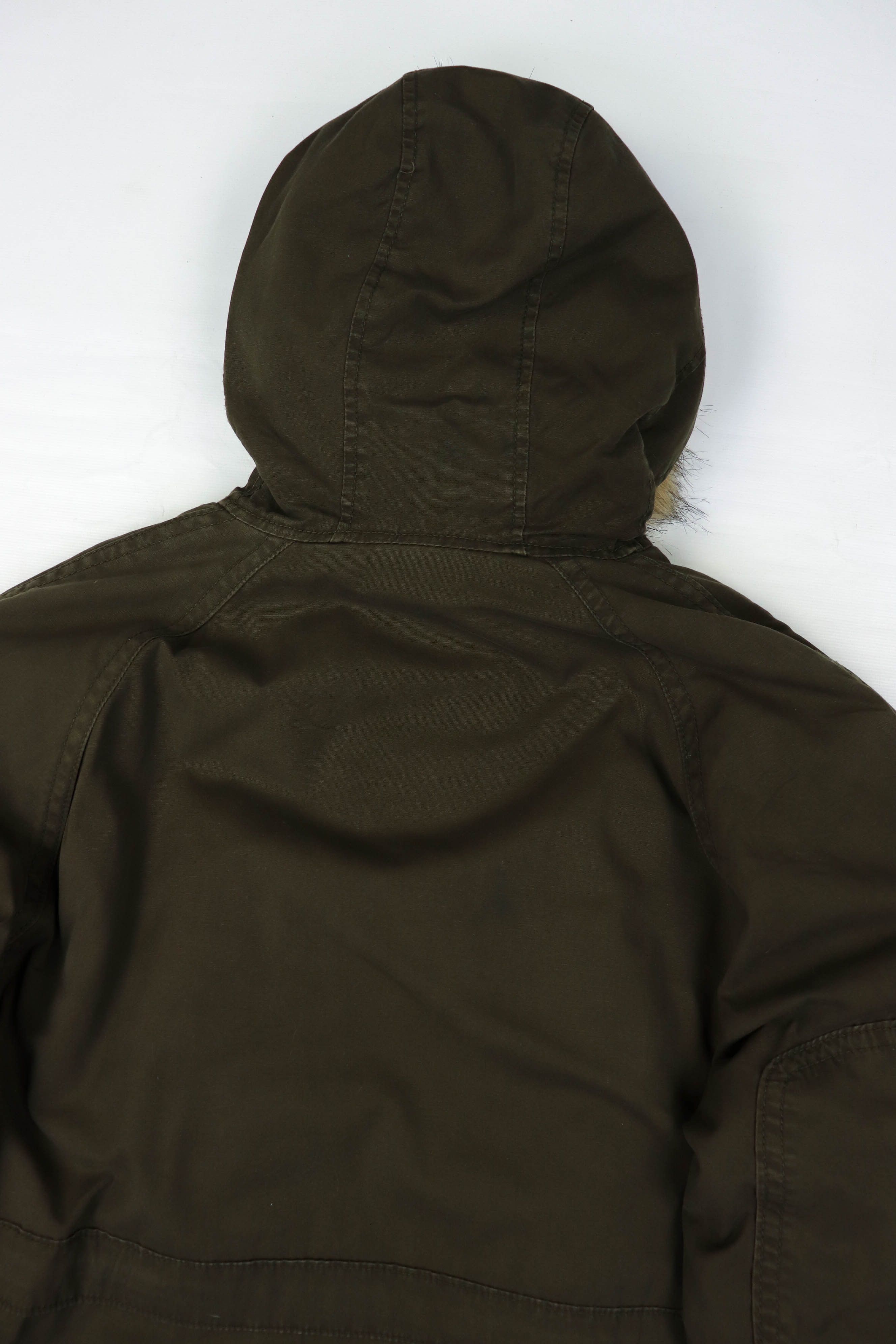 Vintage Thor Steinar Pfadfinder Nordic Comp. Khaki Hooded Parka Size US XL / EU 56 / 4 - 11 Thumbnail