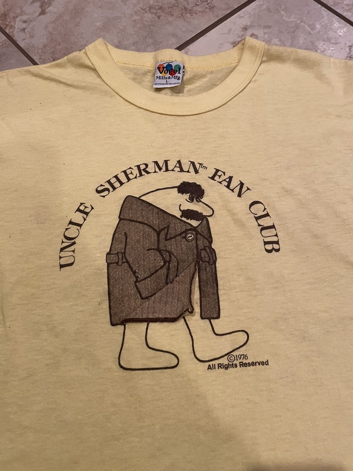 Other 70s Uncle Sherman Fan Club Tee Size US L / EU 52-54 / 3 - 2 Thumbnail