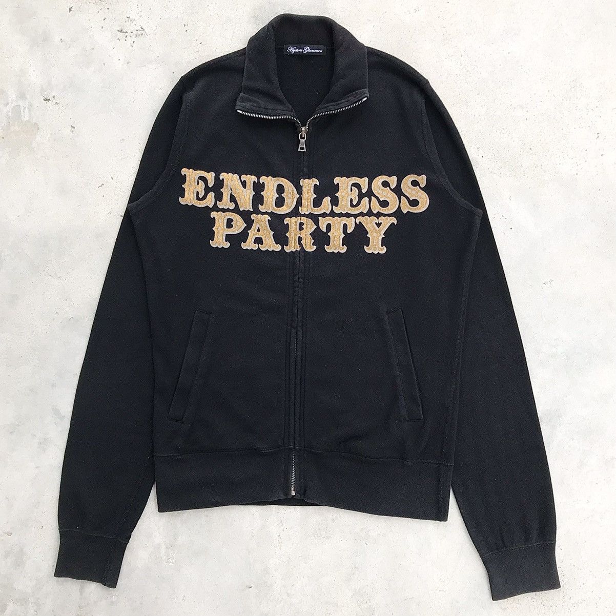 Hysteric Glamour 2000's Hysteric Glamour " Endless Party " Black Sweater Size US S / EU 44-46 / 1 - 2 Thumbnail